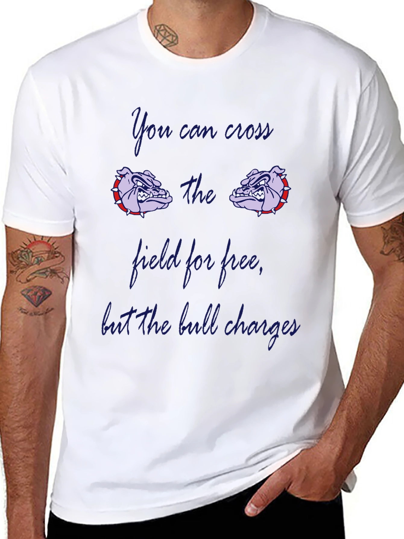 Bulldog Charge T-Shirt