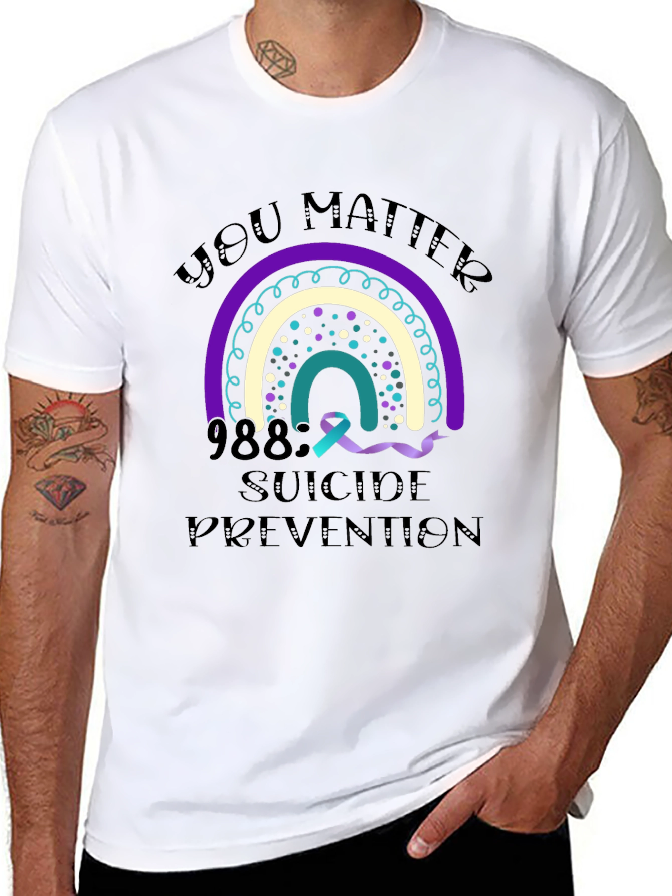 You Matter 988 Suicide Prevention T-Shirt