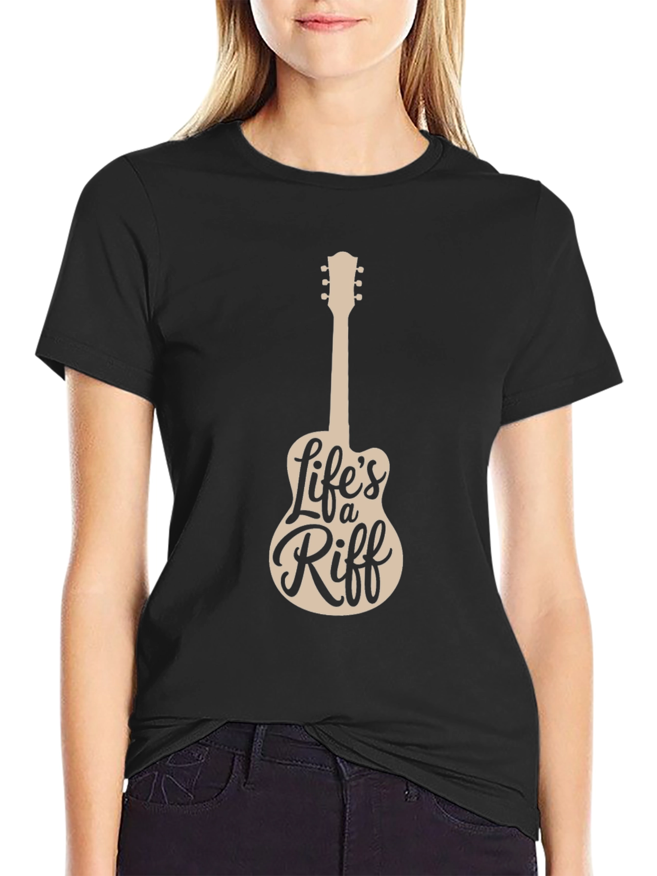 Lifes a Riff T-Shirt - Guitar Lover Tee