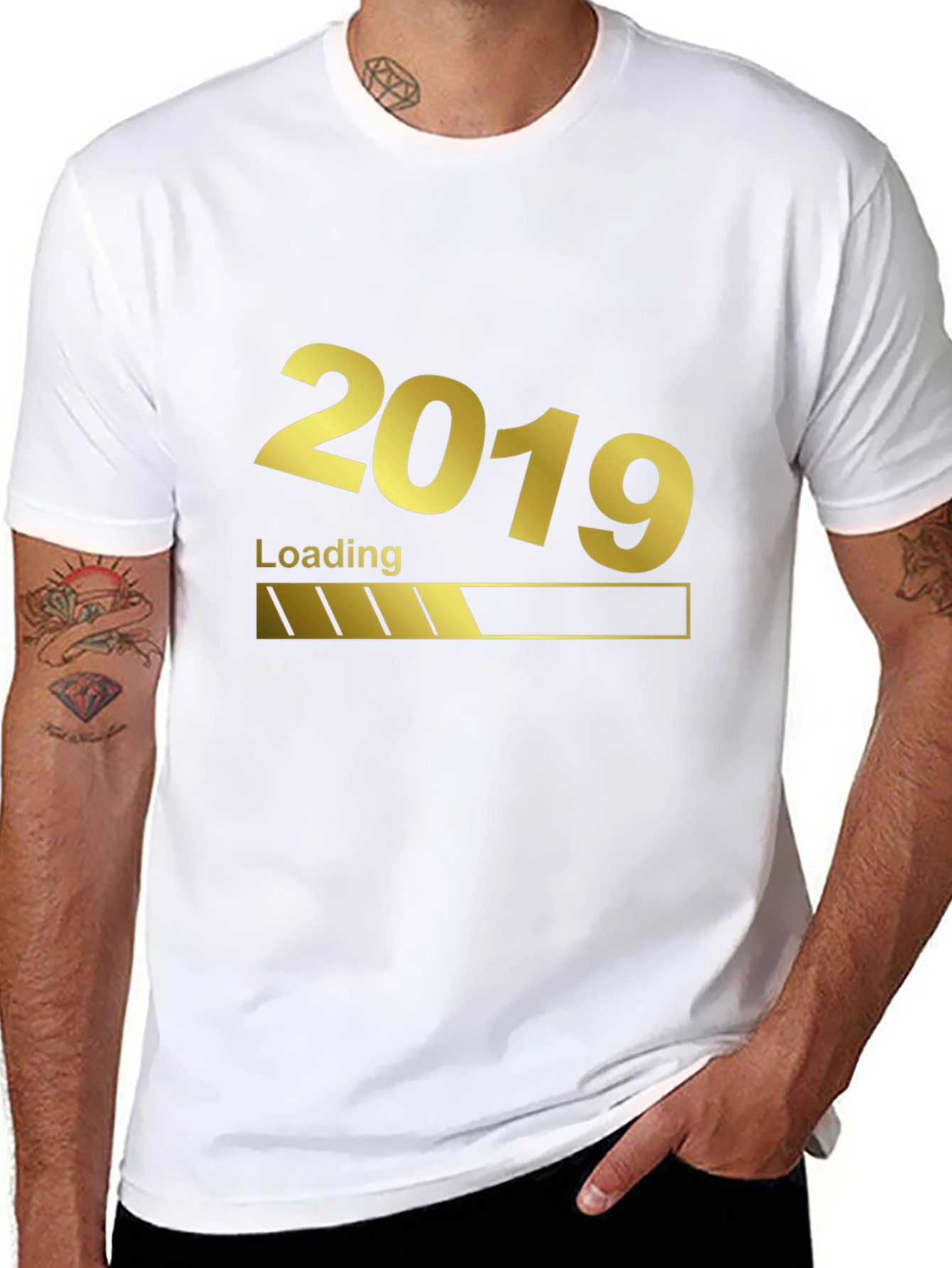 2019 Loading T-Shirt - New Year Countdown Tee