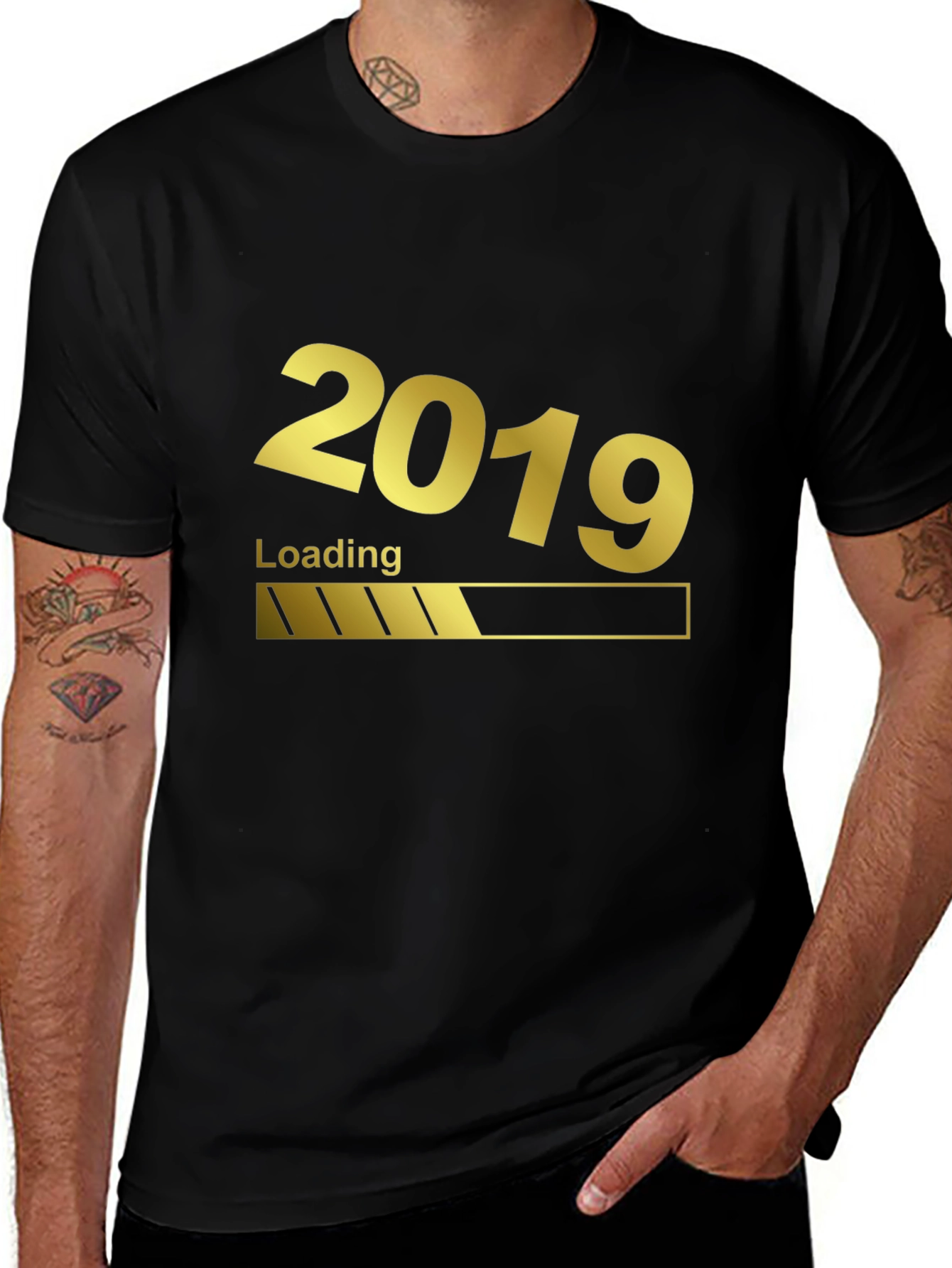 2019 Loading T-Shirt - New Year Countdown Tee