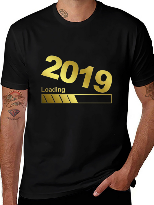 2019 Loading T-Shirt - New Year Countdown Tee