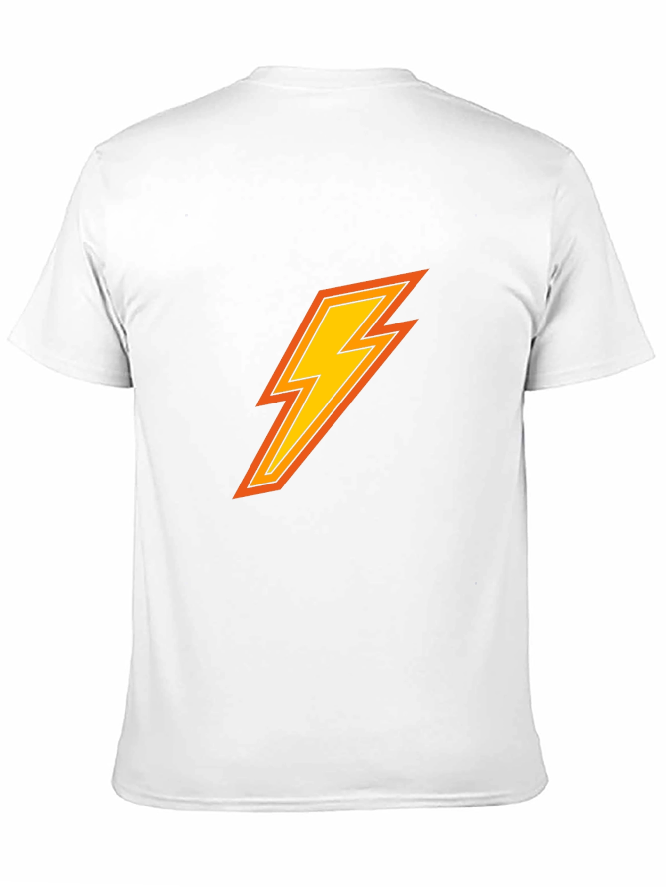 Lightning Bolt Graphic Black T-Shirt