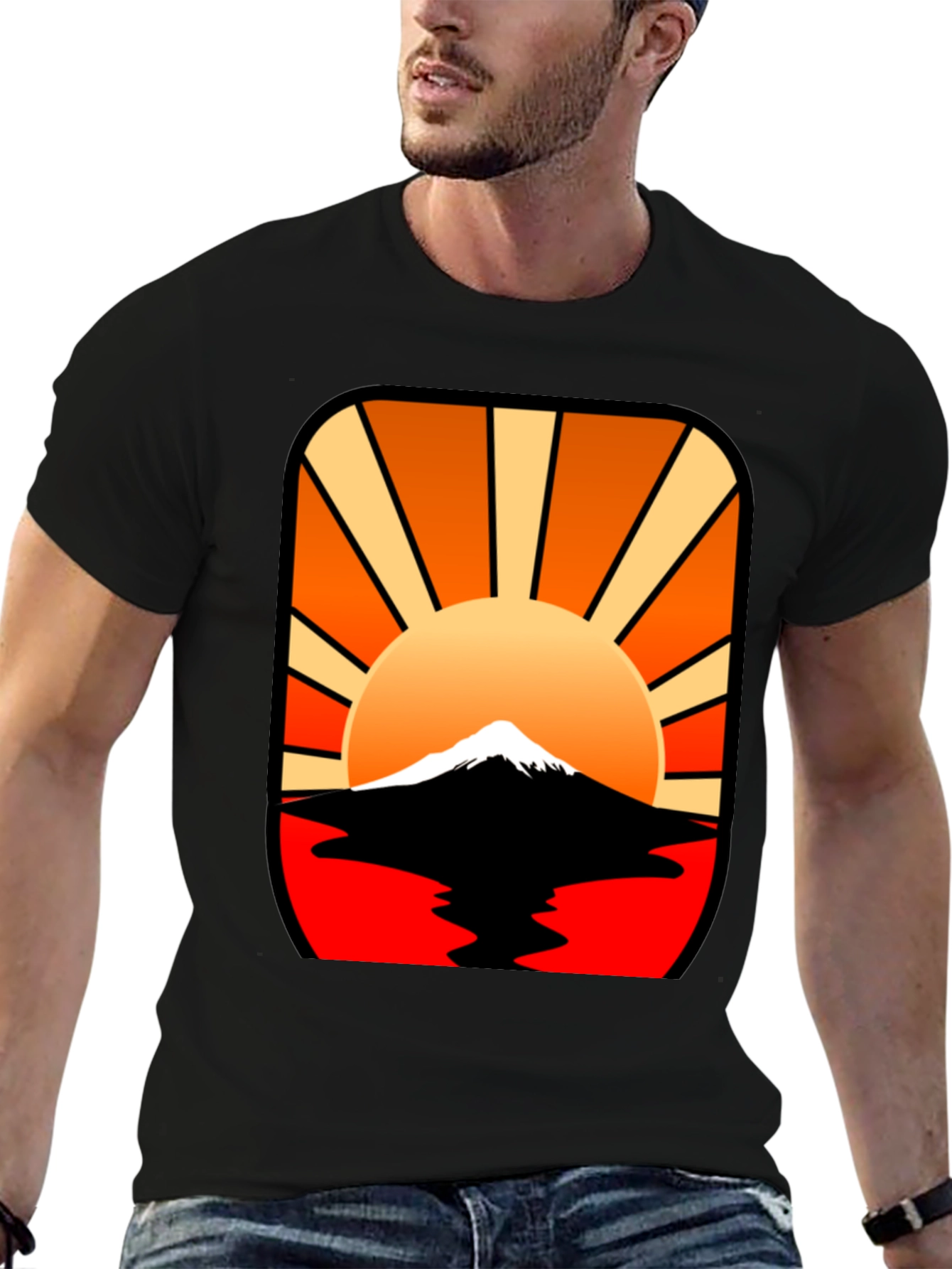 Sunset Mountain Graphic Tee