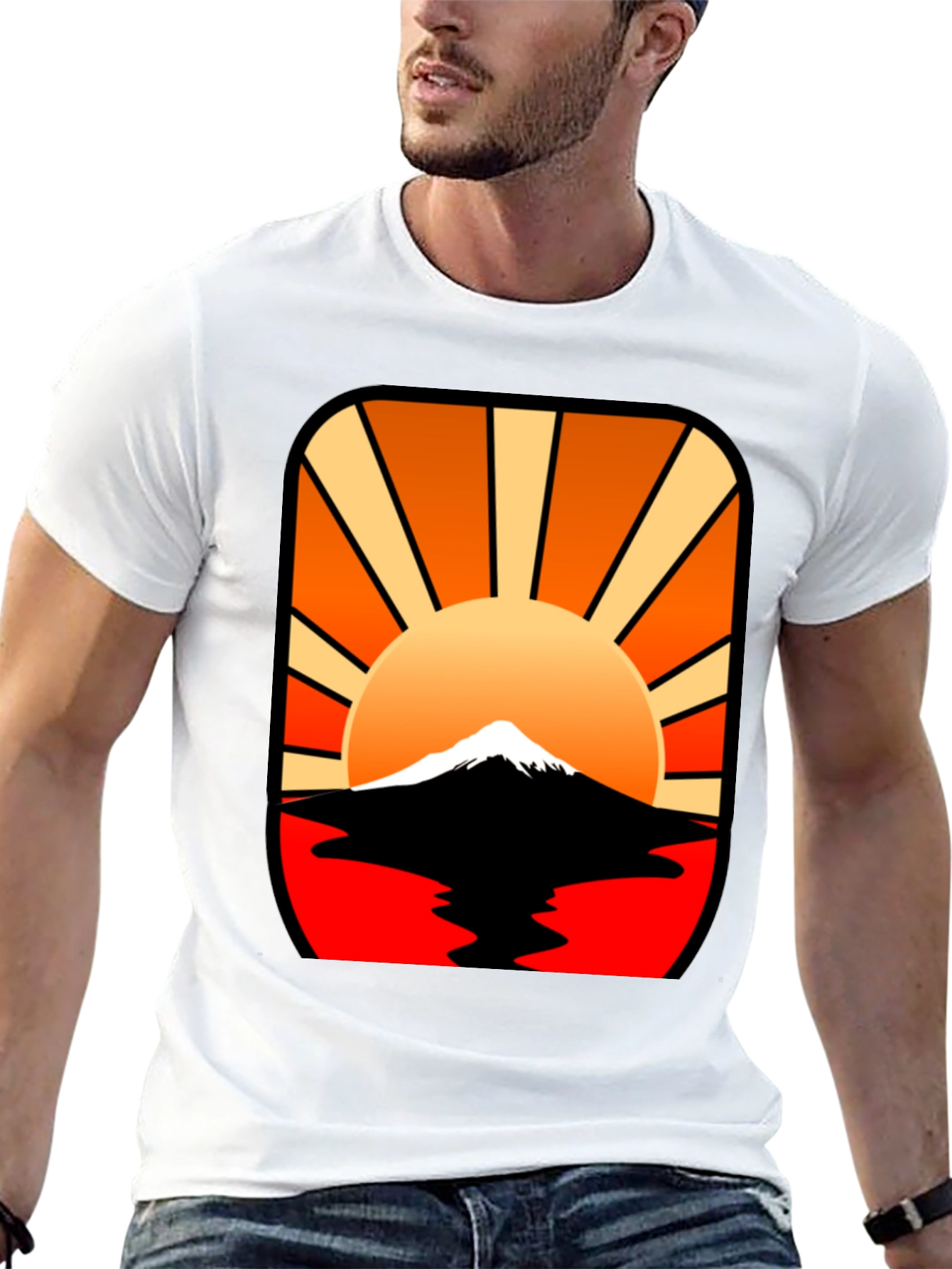 Sunset Mountain Graphic Tee