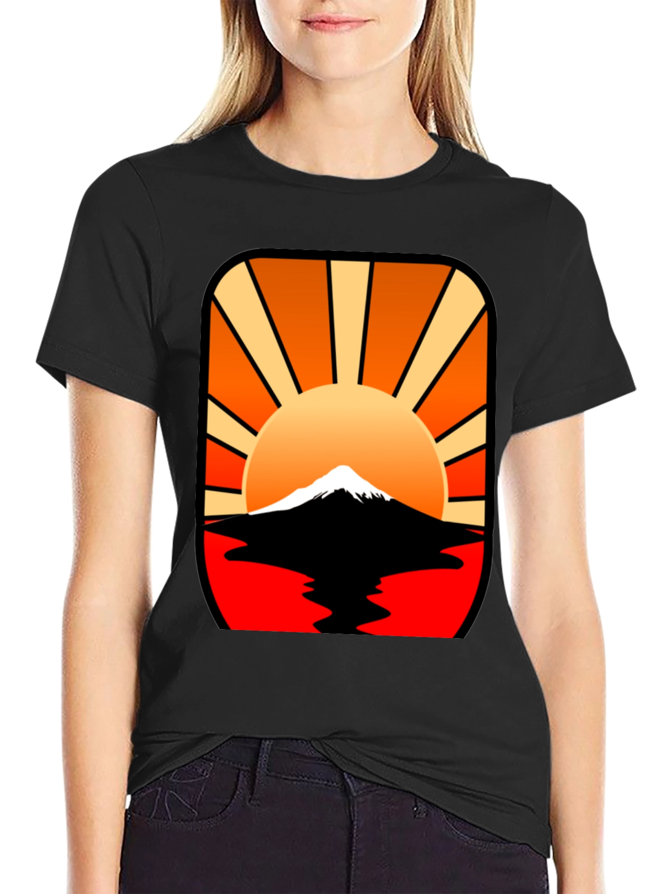 Sunset Mountain Graphic Tee