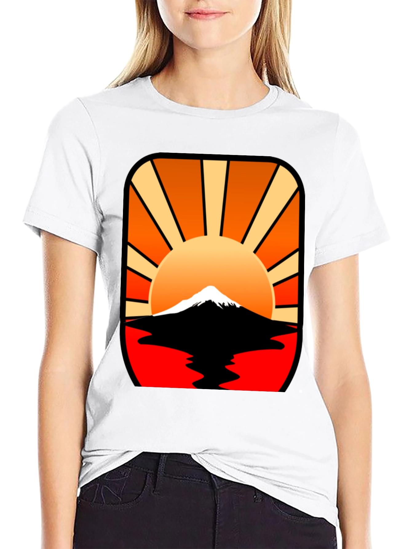 Sunset Mountain Graphic Tee
