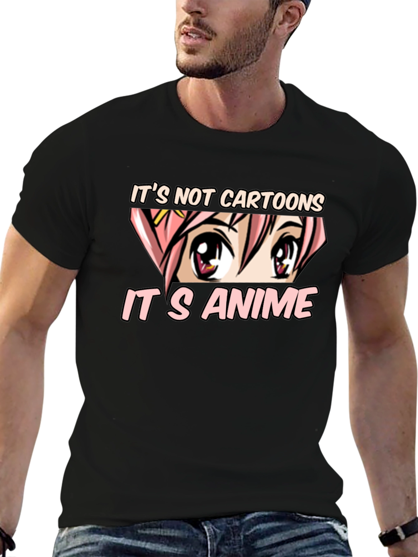 Anime Lover Black T-Shirt