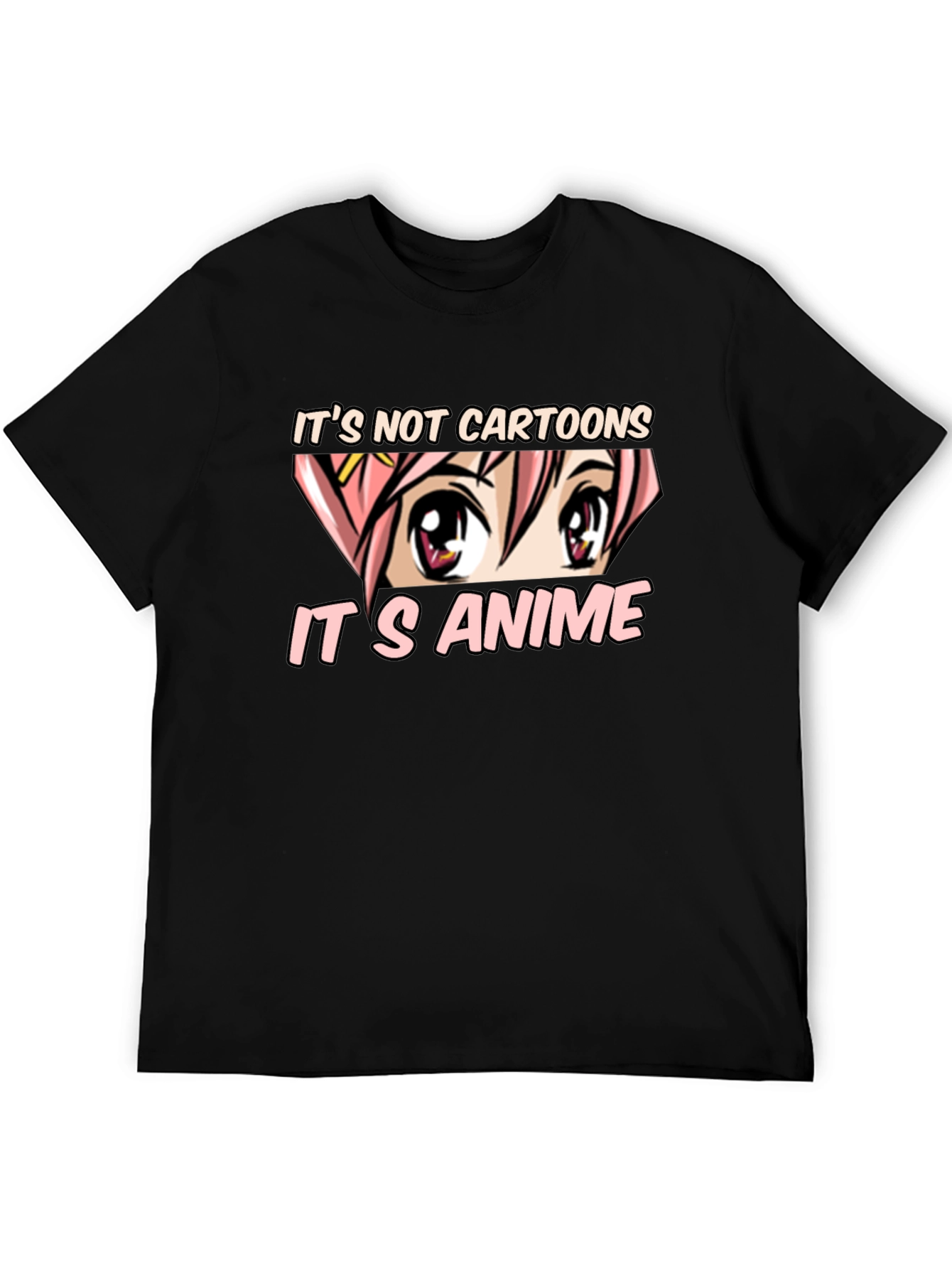 Anime Lover Black T-Shirt