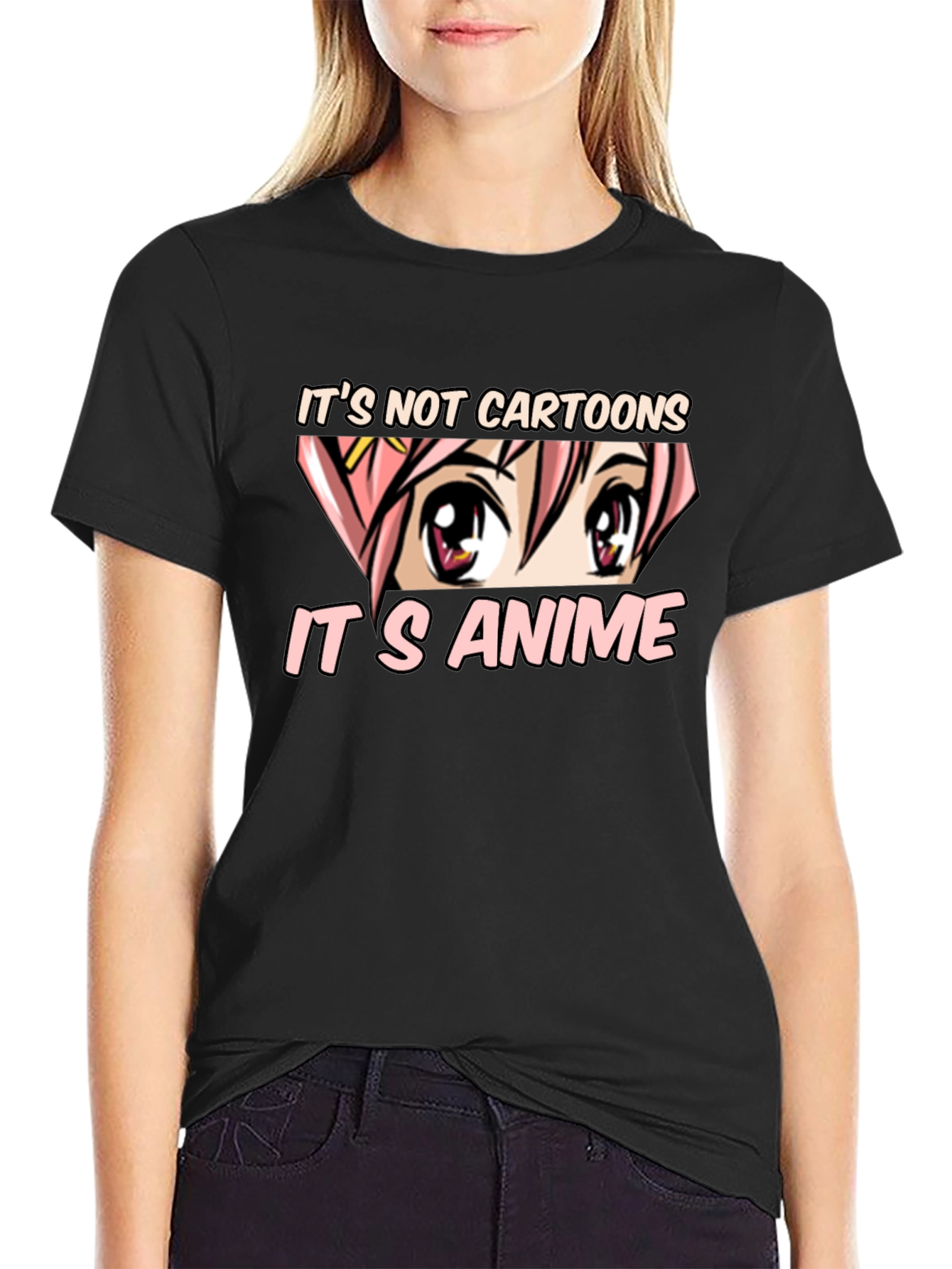 Anime Lover Black T-Shirt