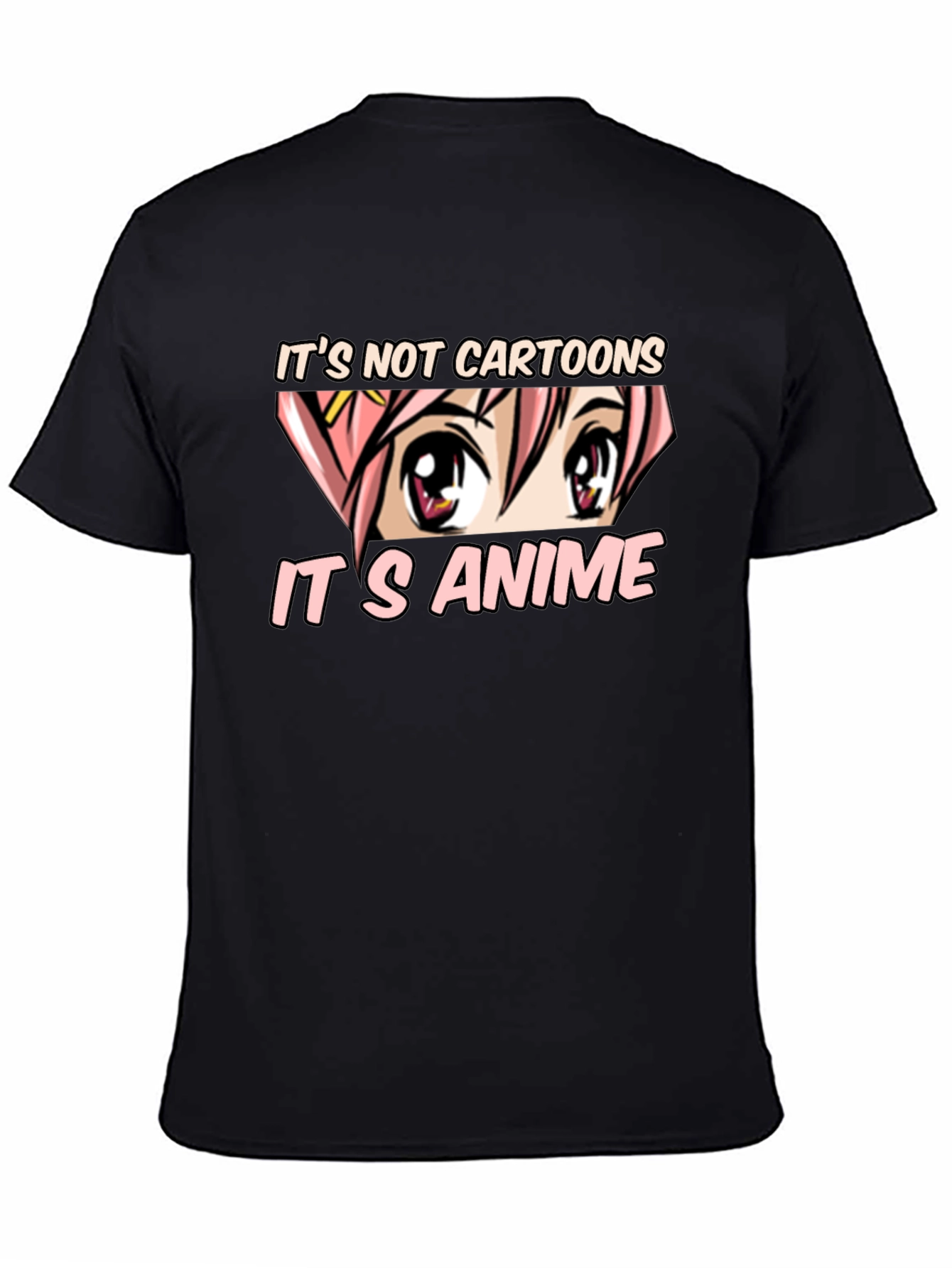Anime Lover Black T-Shirt