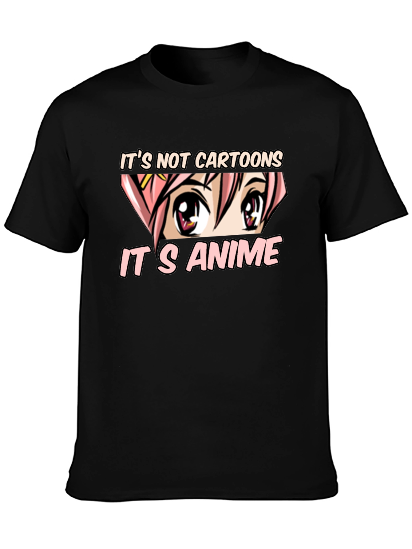 Anime Lover Black T-Shirt