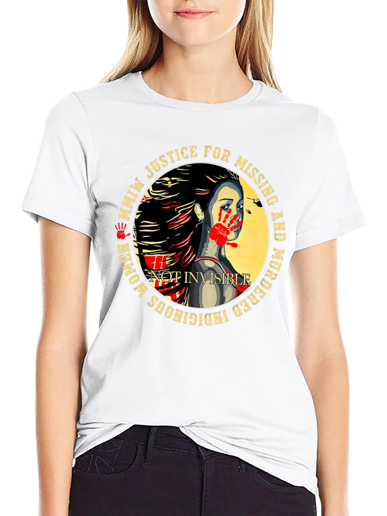 MMIW Justice T-Shirt - Indigenous Womens Awareness