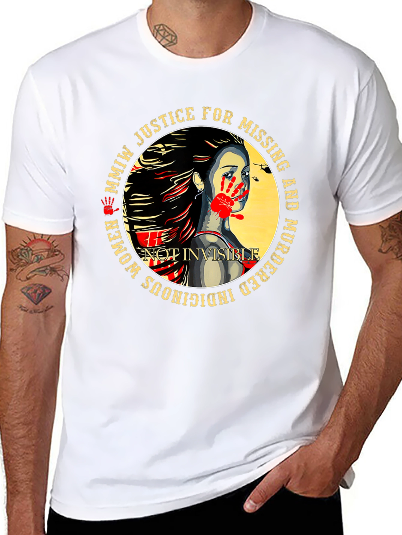 MMIW Justice T-Shirt - Indigenous Womens Awareness