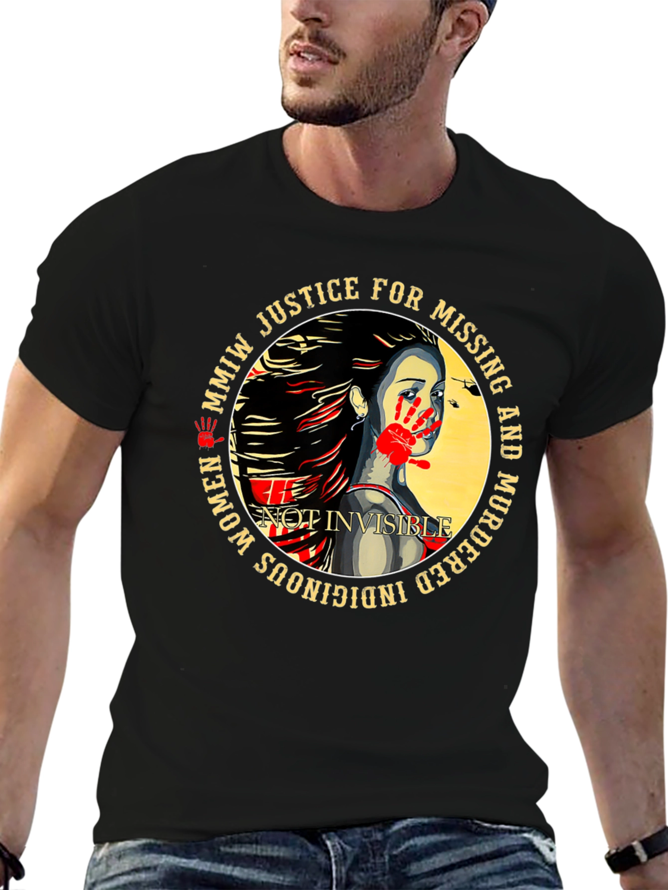 MMIW Justice T-Shirt - Indigenous Womens Awareness