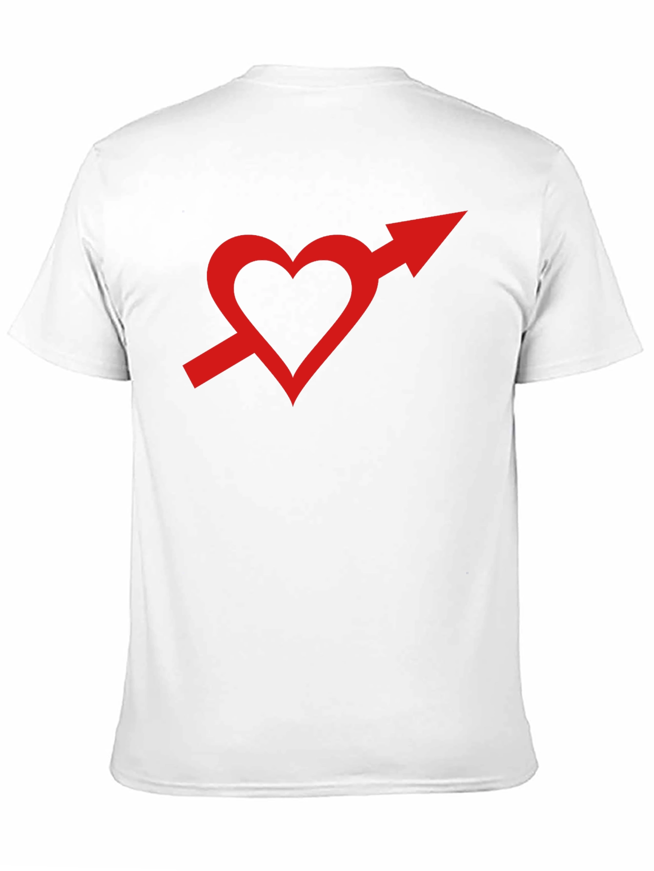 Heart Arrow Graphic Tee - Stylish Unisex T-Shirt