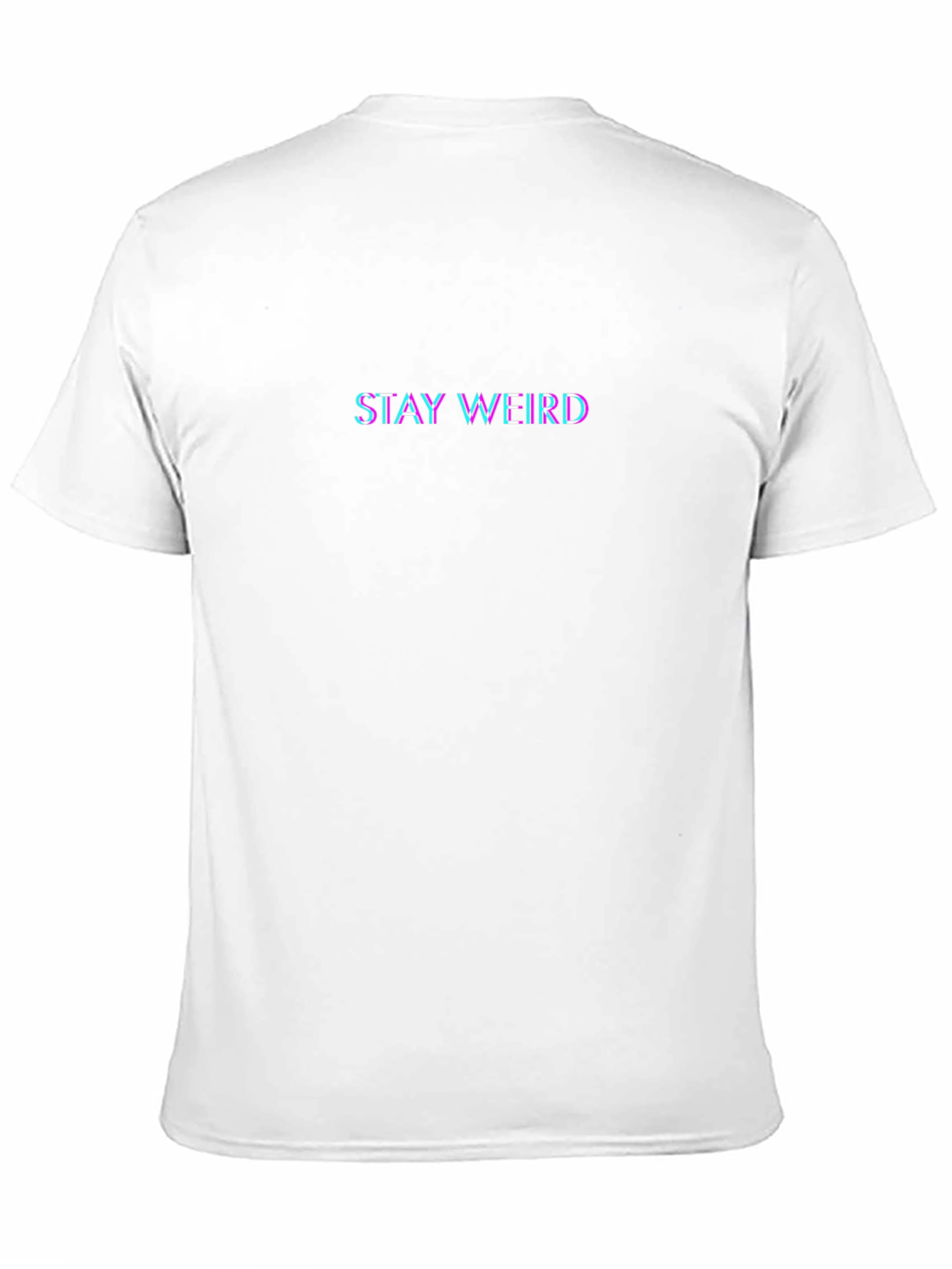 Stay Weird Black T-Shirt