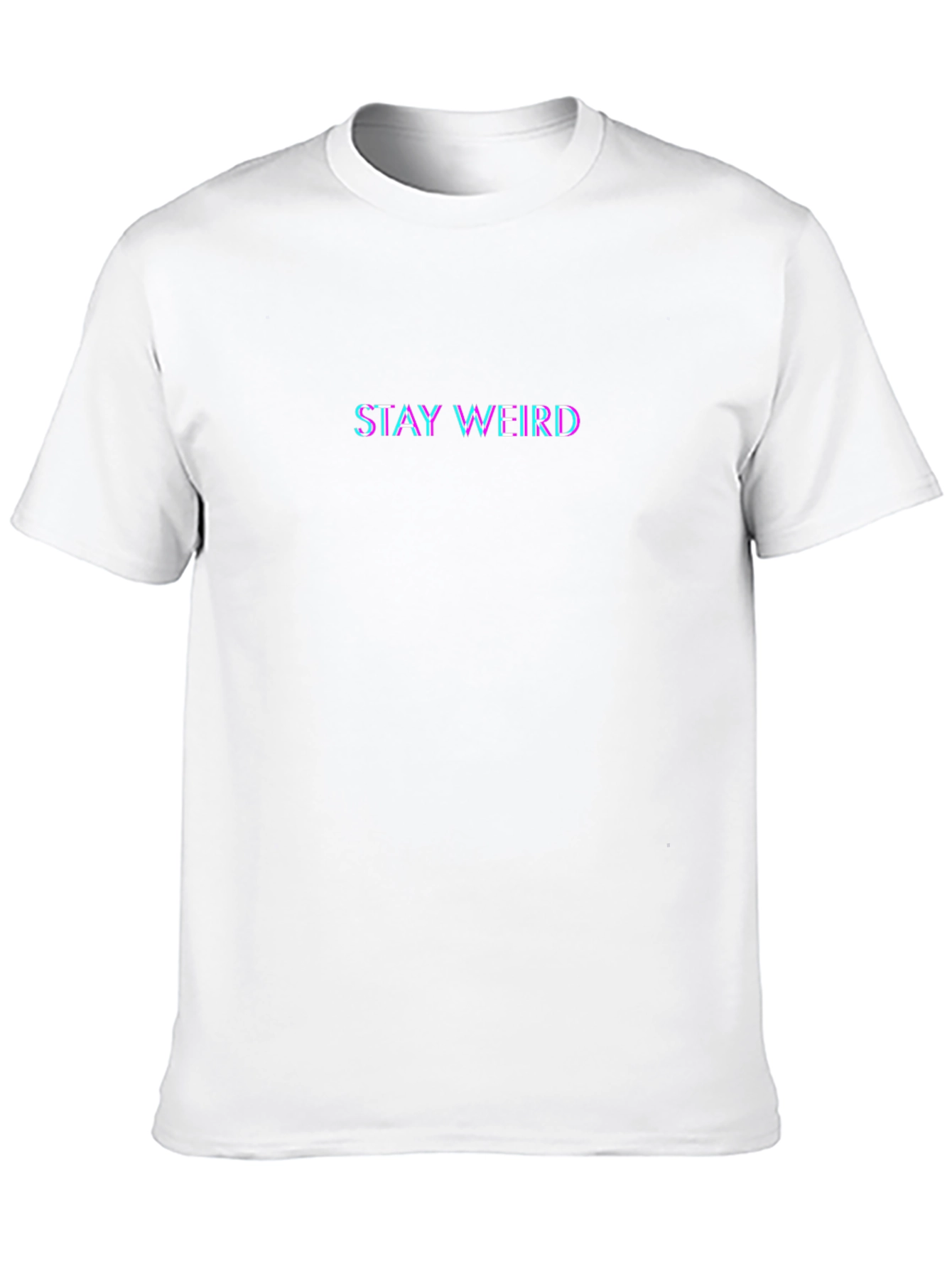 Stay Weird Black T-Shirt