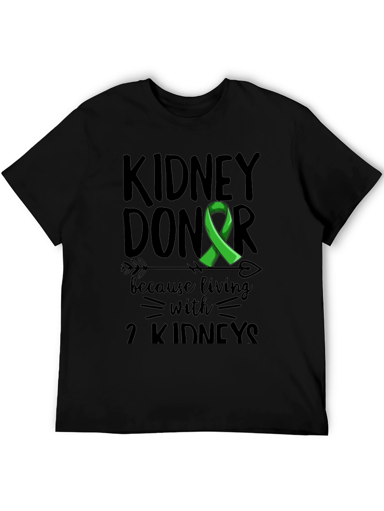 Kidney Donor Awareness Graphic T-Shirt