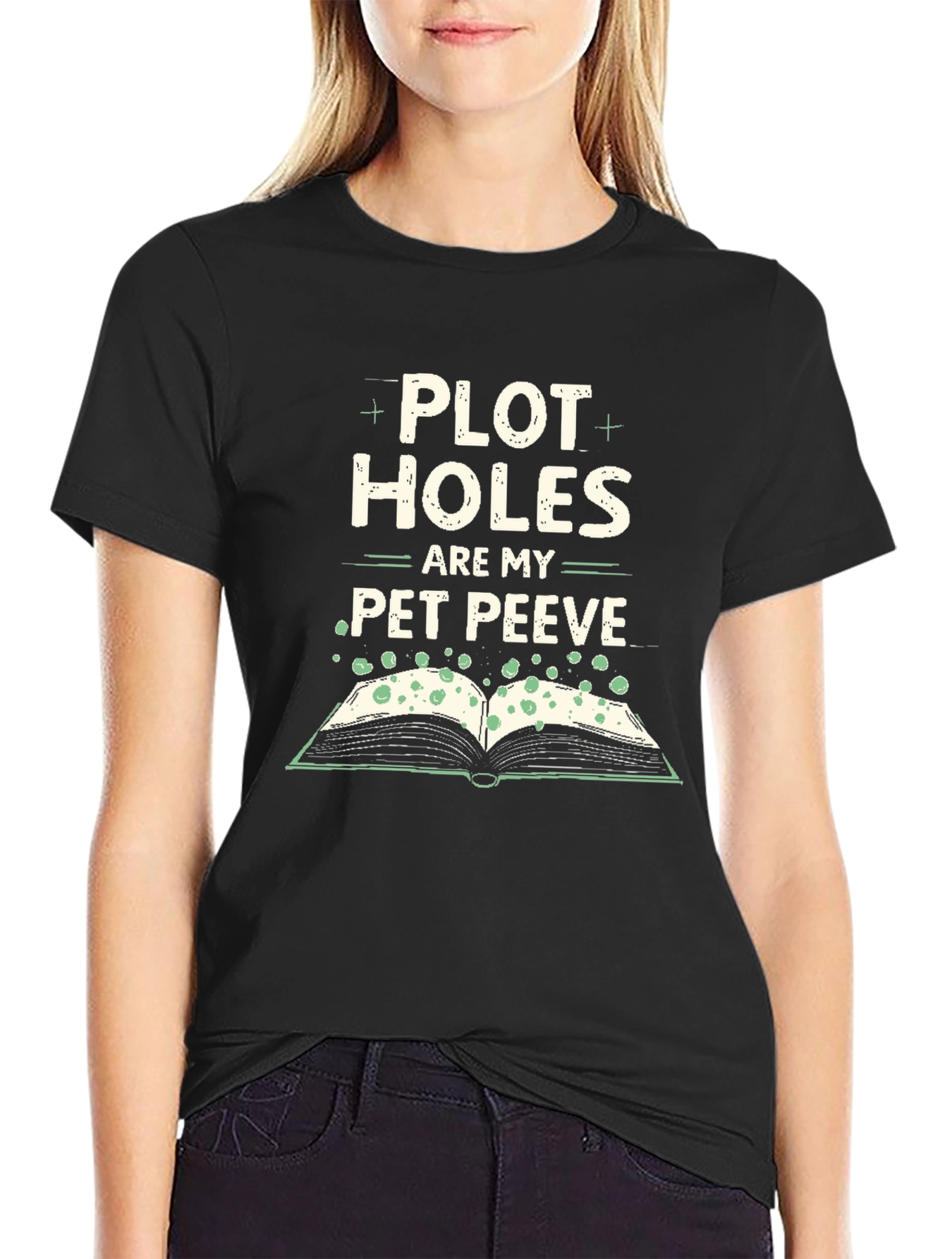 Plot Holes Pet Peeve T-Shirt - Reader Novelty Tee