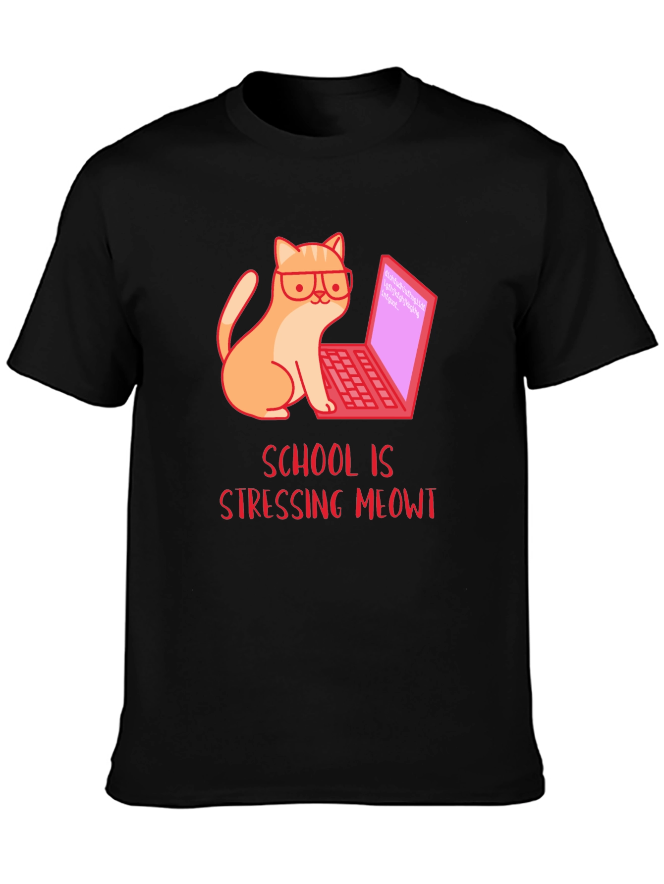 Stressed Meowt T-Shirt - Cat Lover Gift
