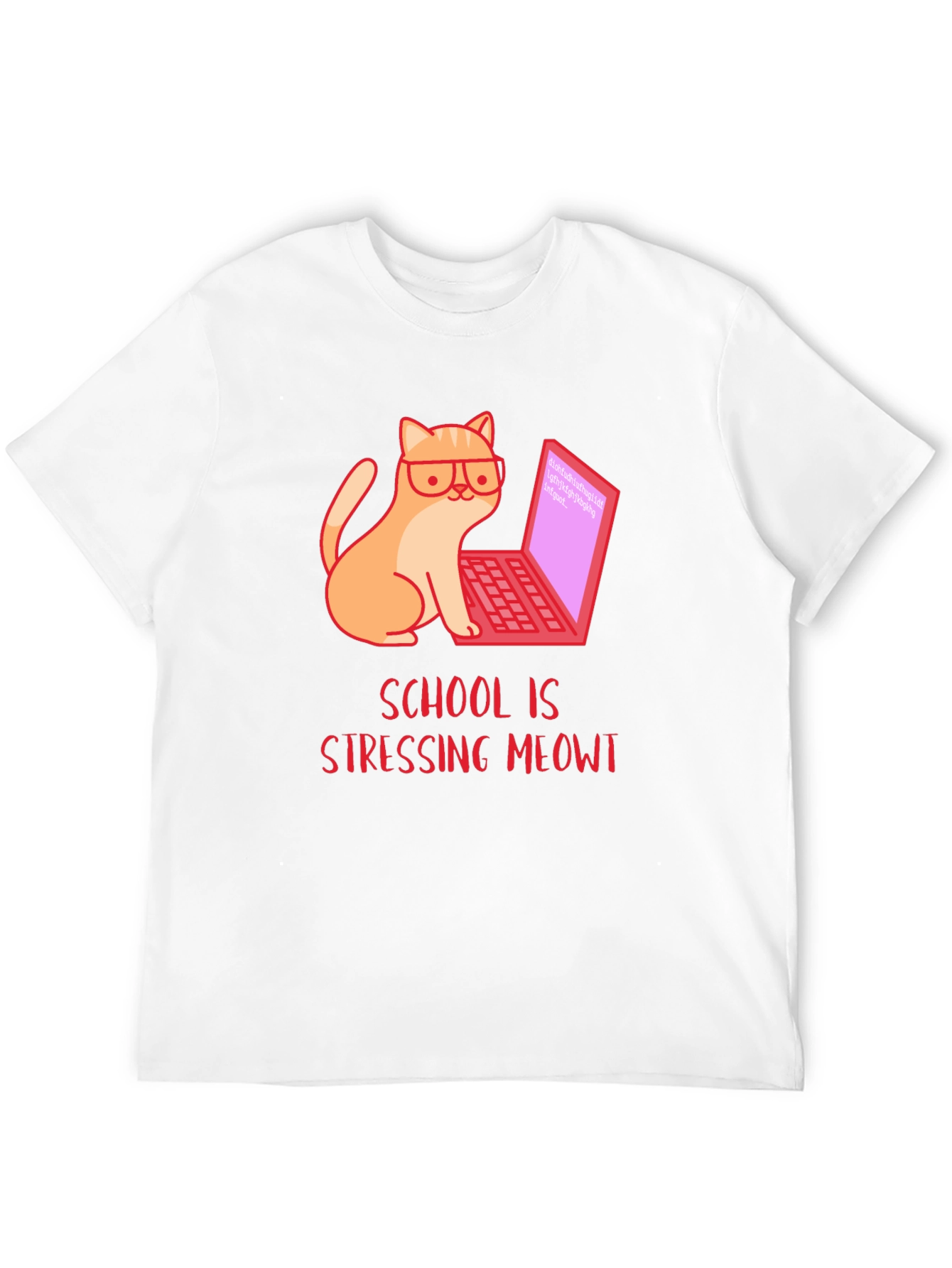 Stressed Meowt T-Shirt - Cat Lover Gift