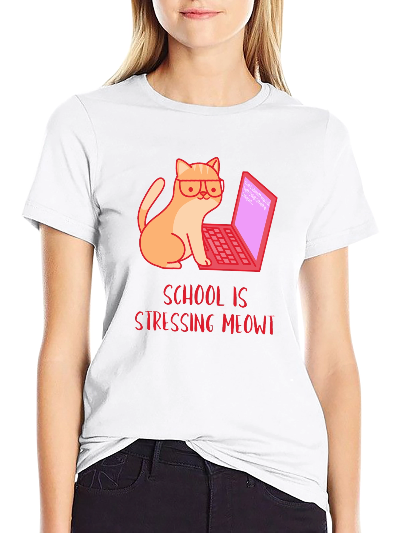 Stressed Meowt T-Shirt - Cat Lover Gift