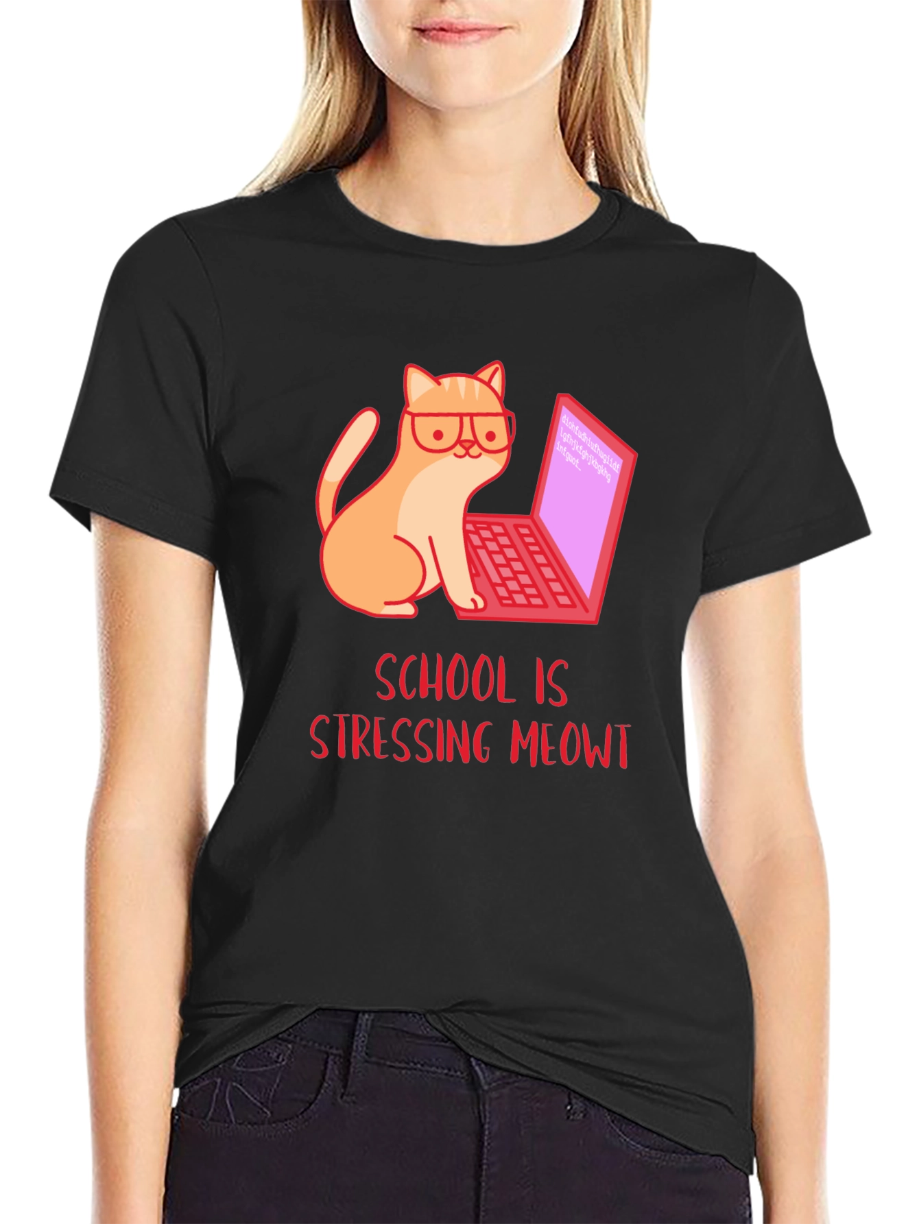 Stressed Meowt T-Shirt - Cat Lover Gift