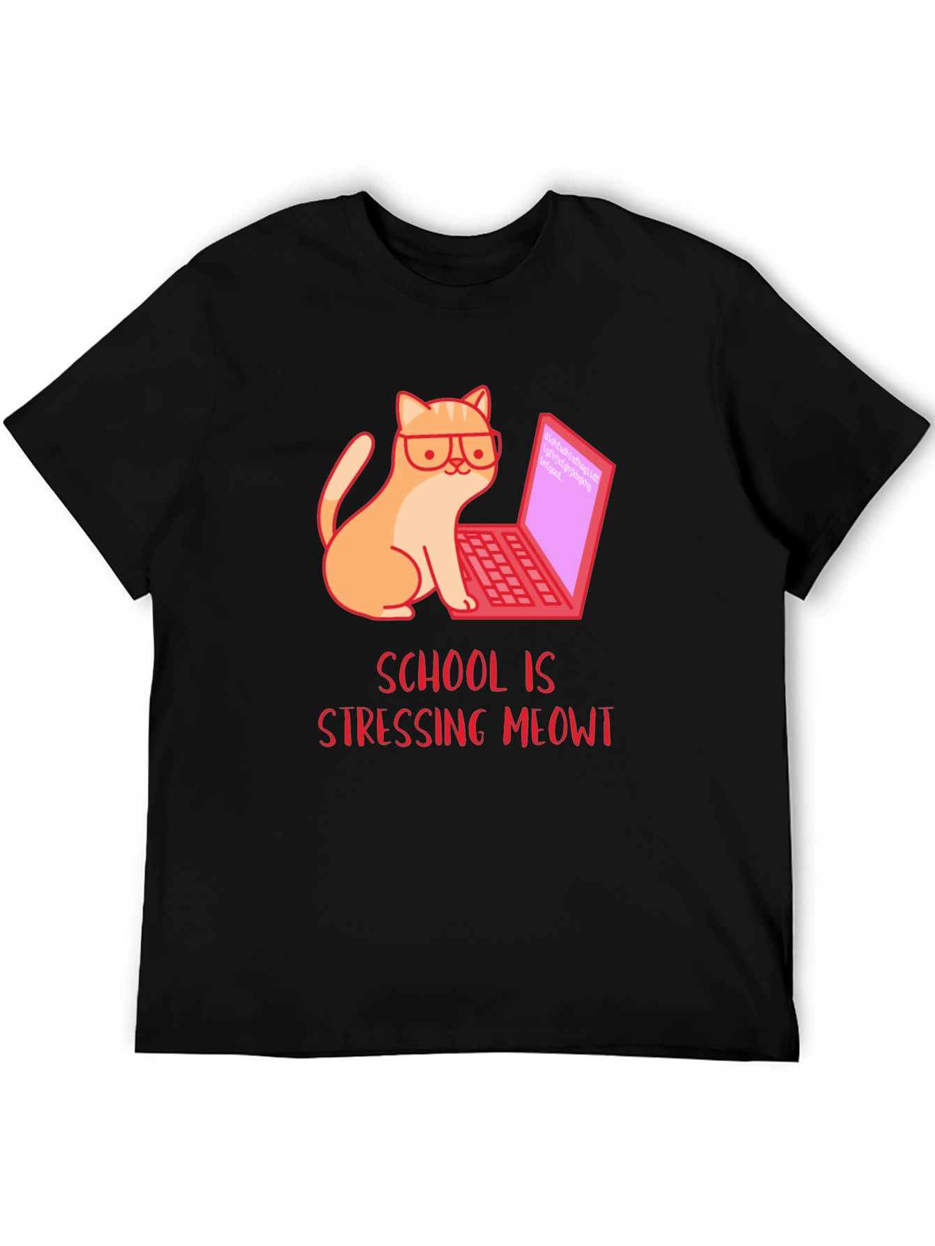 Stressed Meowt T-Shirt - Cat Lover Gift