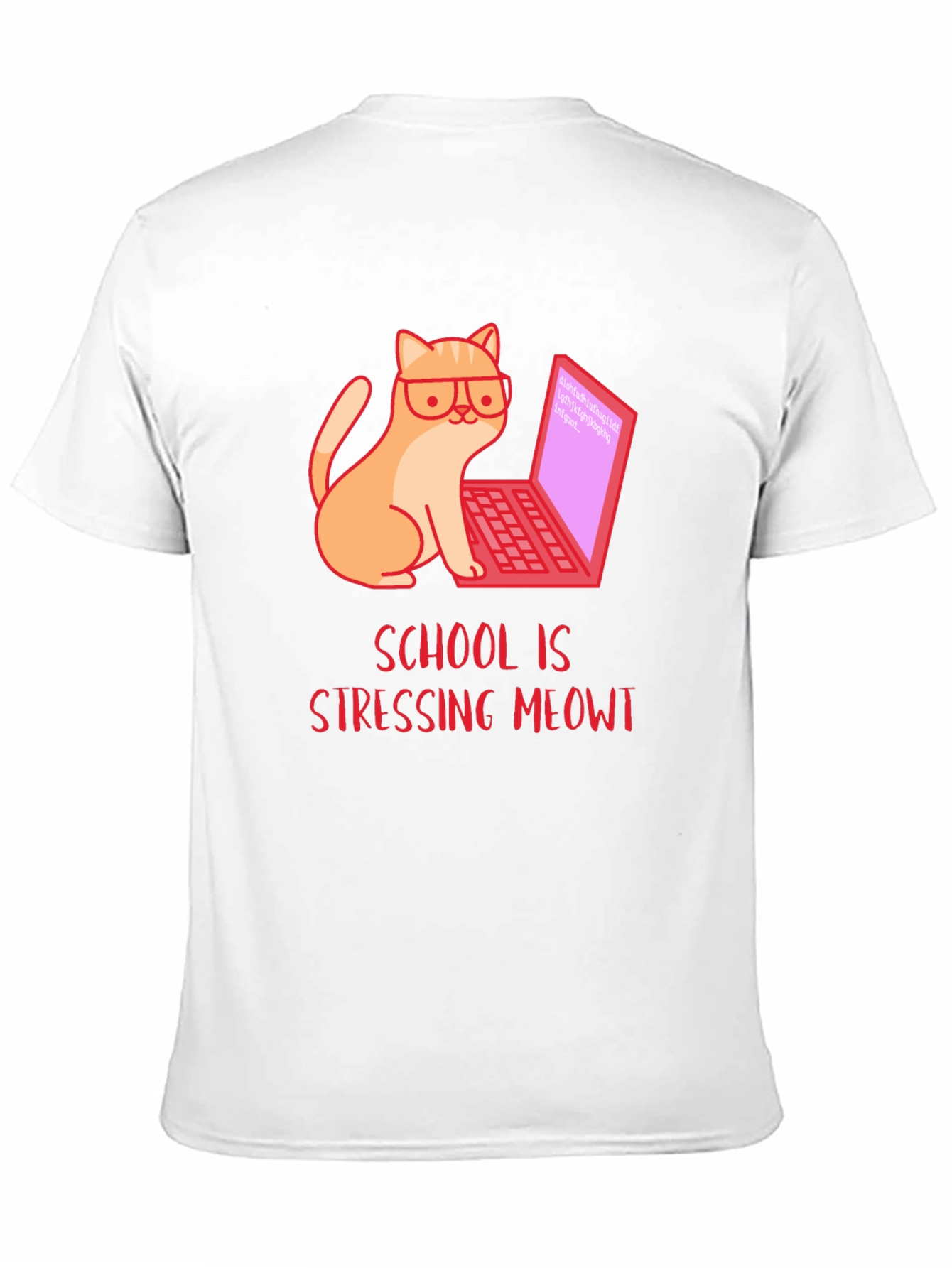 Stressed Meowt T-Shirt - Cat Lover Gift