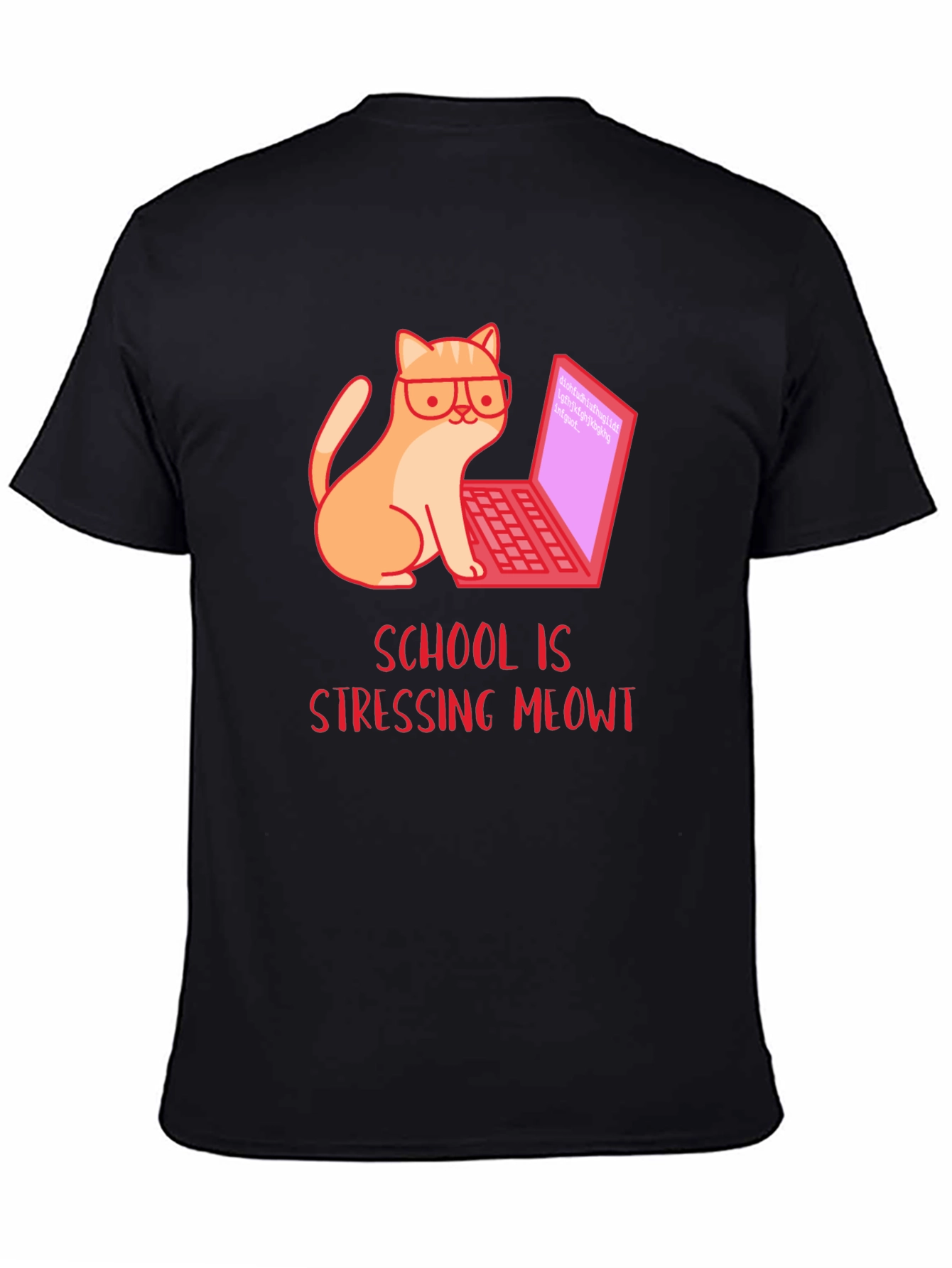 Stressed Meowt T-Shirt - Cat Lover Gift