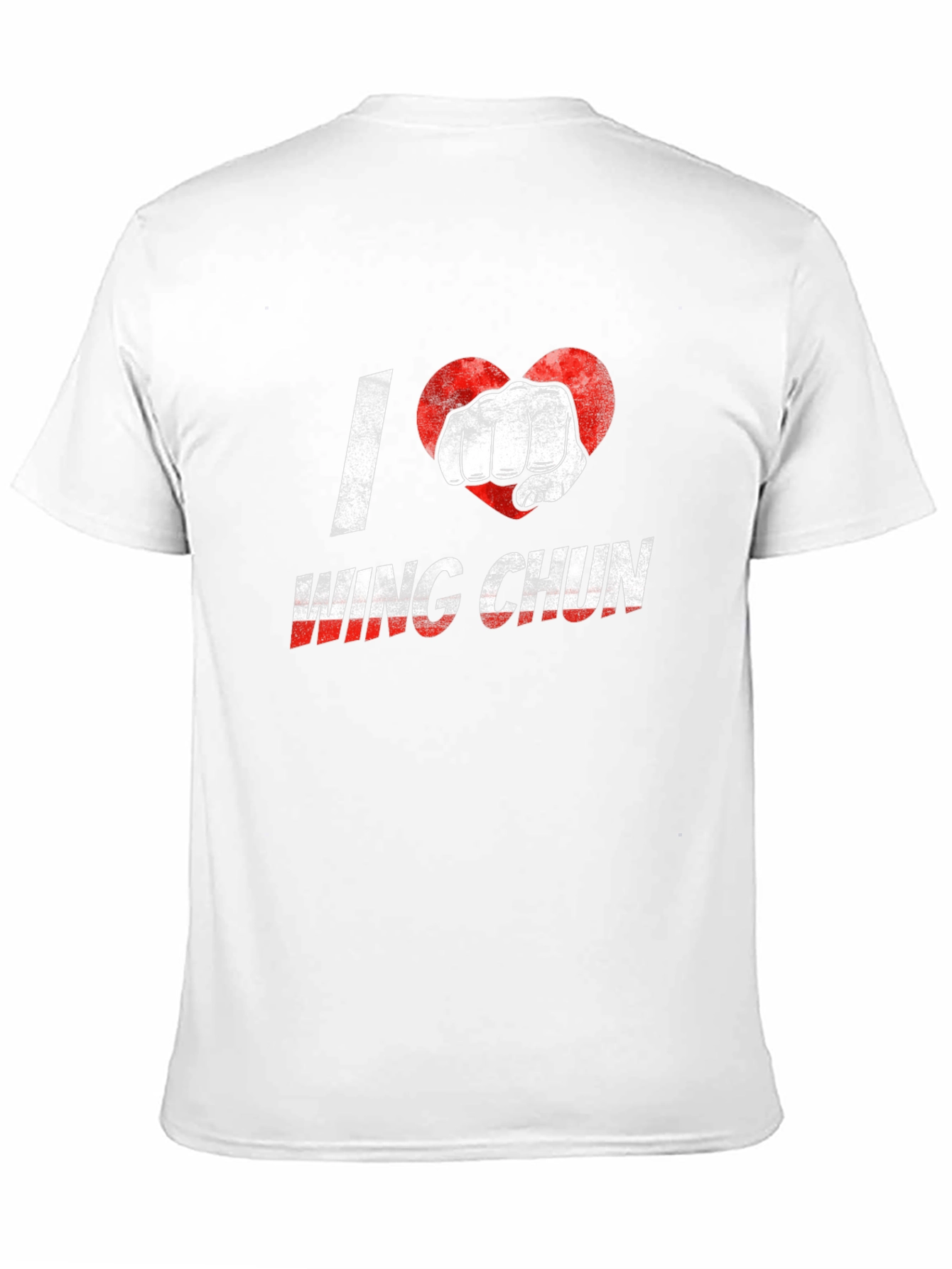I Heart Wing Chun Black T-Shirt