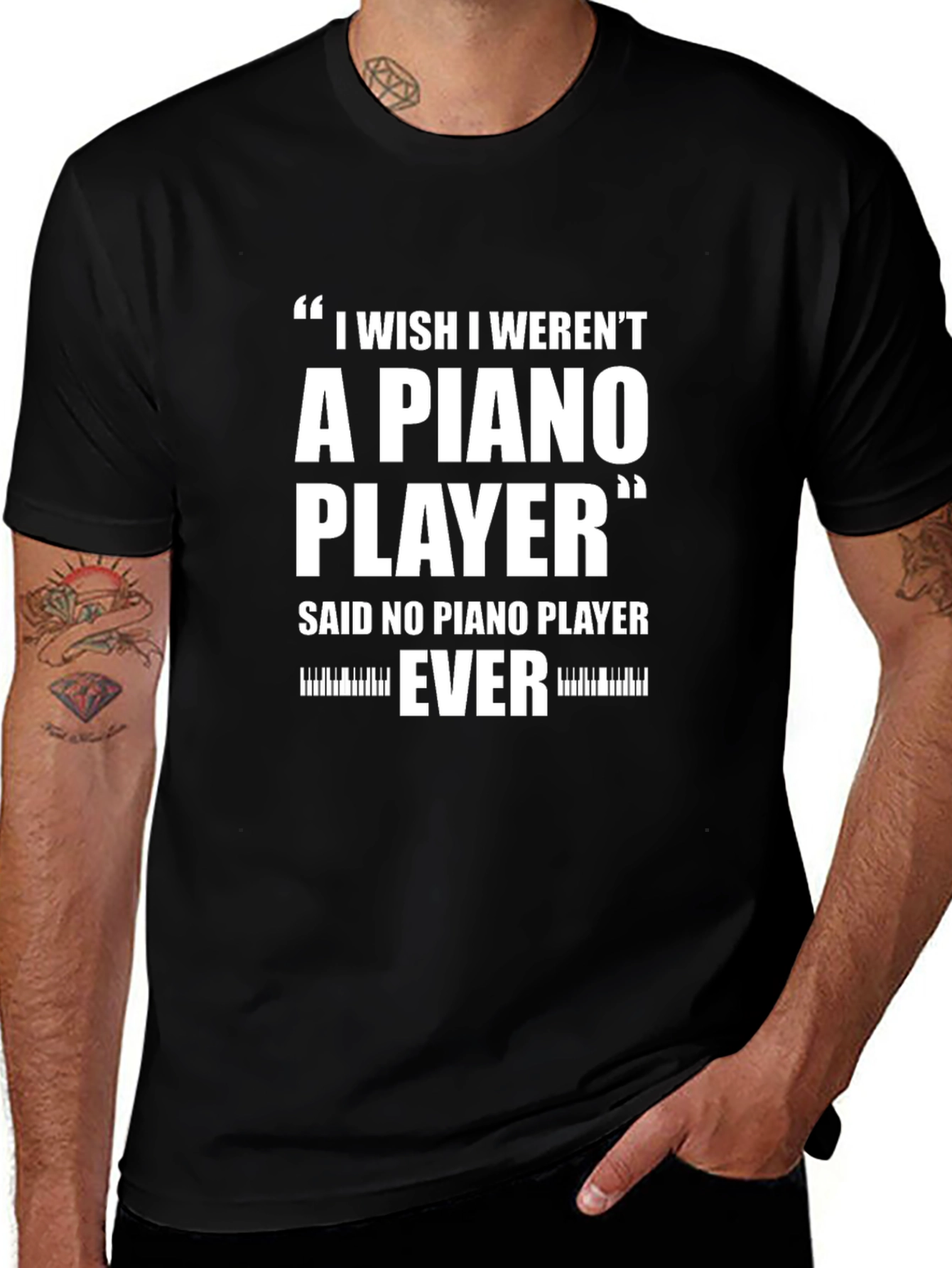 Piano Player T-Shirt - Funny Musician Gift