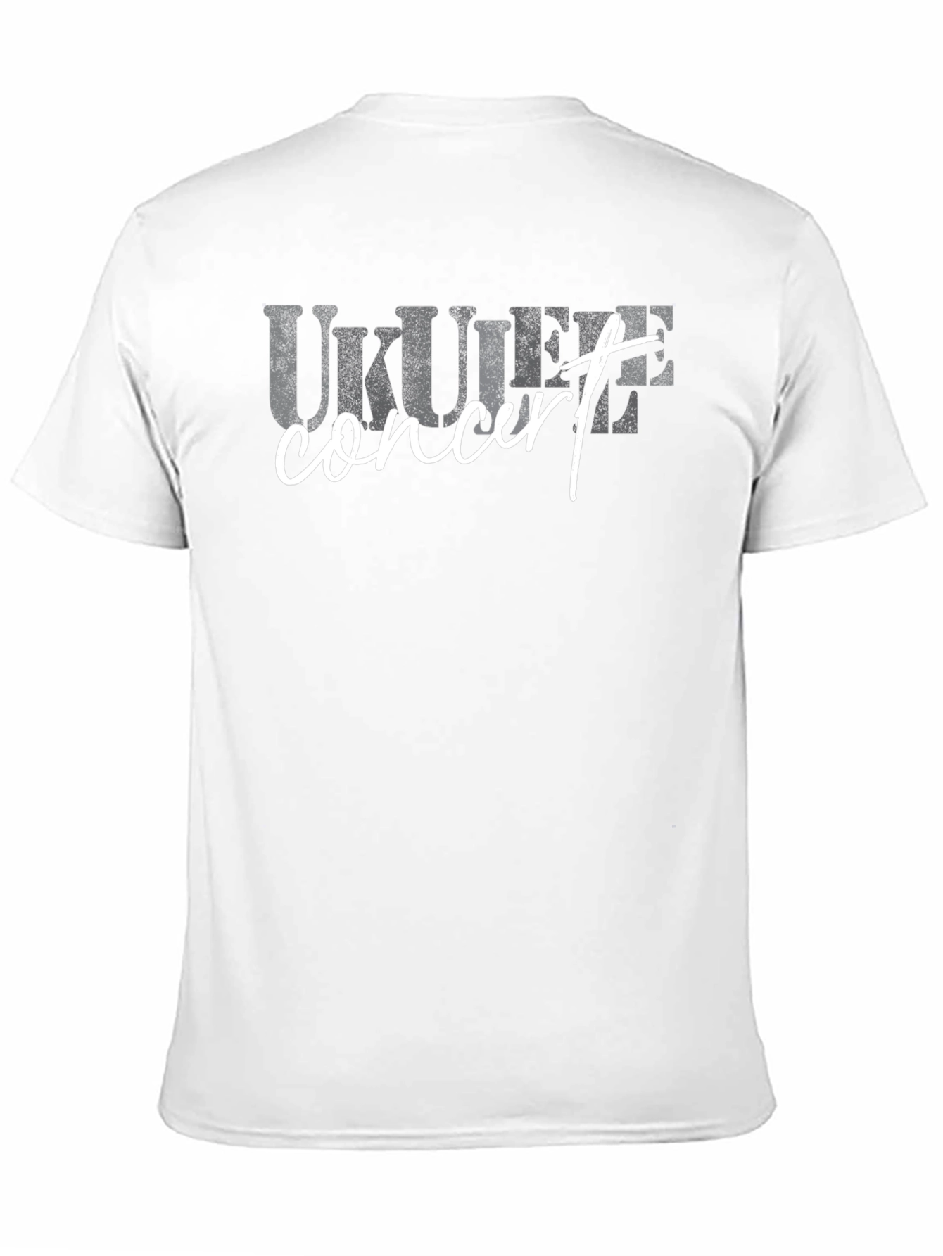 Ukulele Concert Black T-Shirt