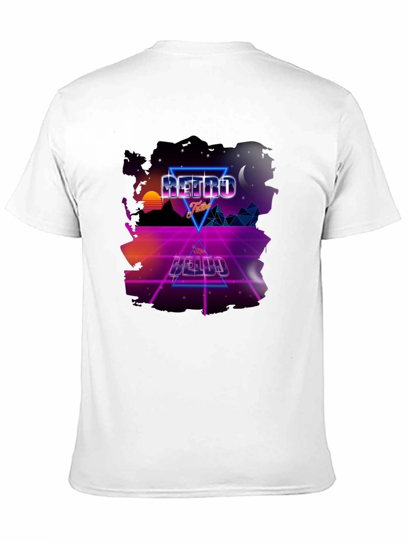 Retro Vibes Graphic Tee - 80s Style Design