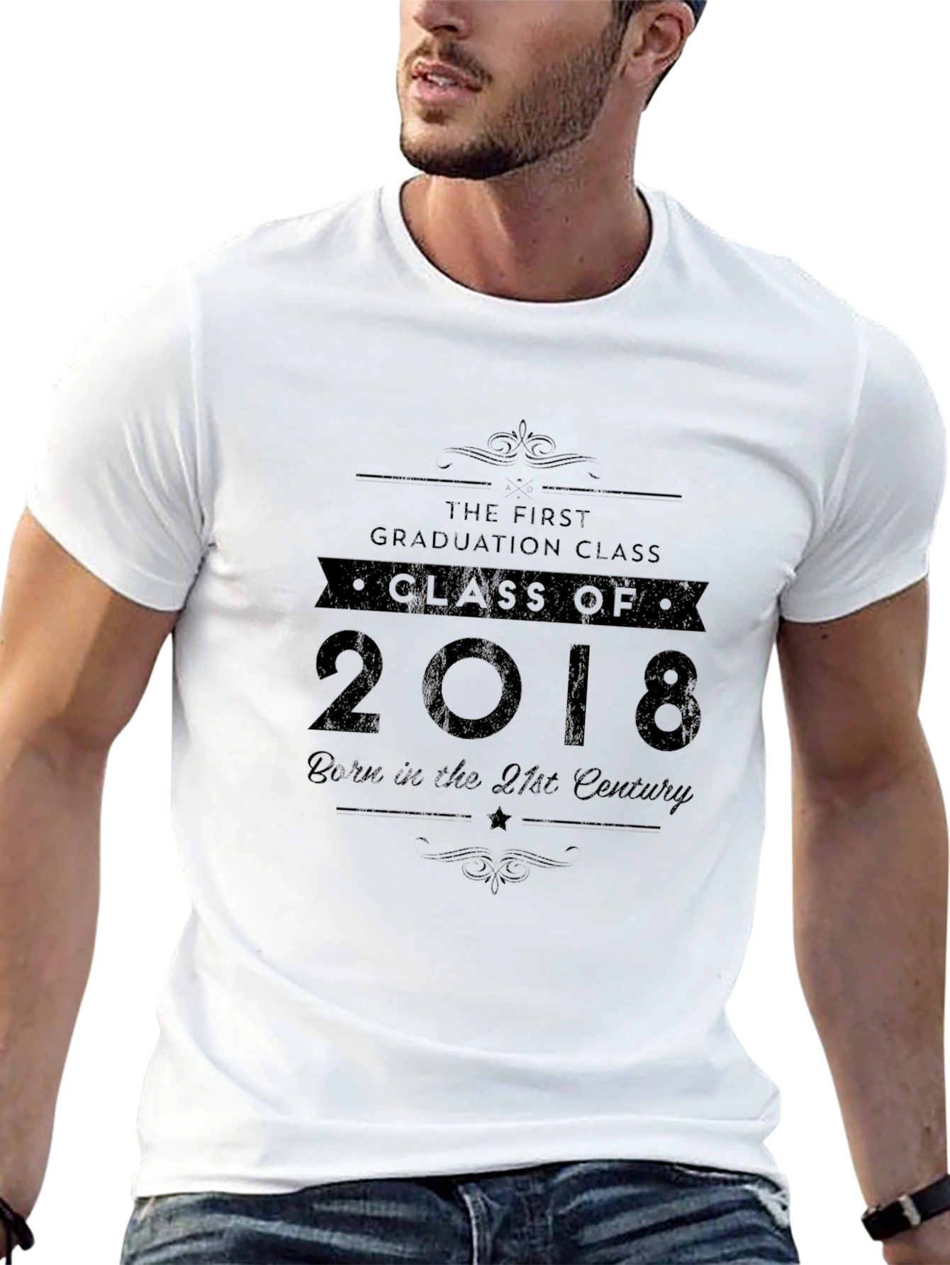 2018 Graduation Class Graphic T-Shirt