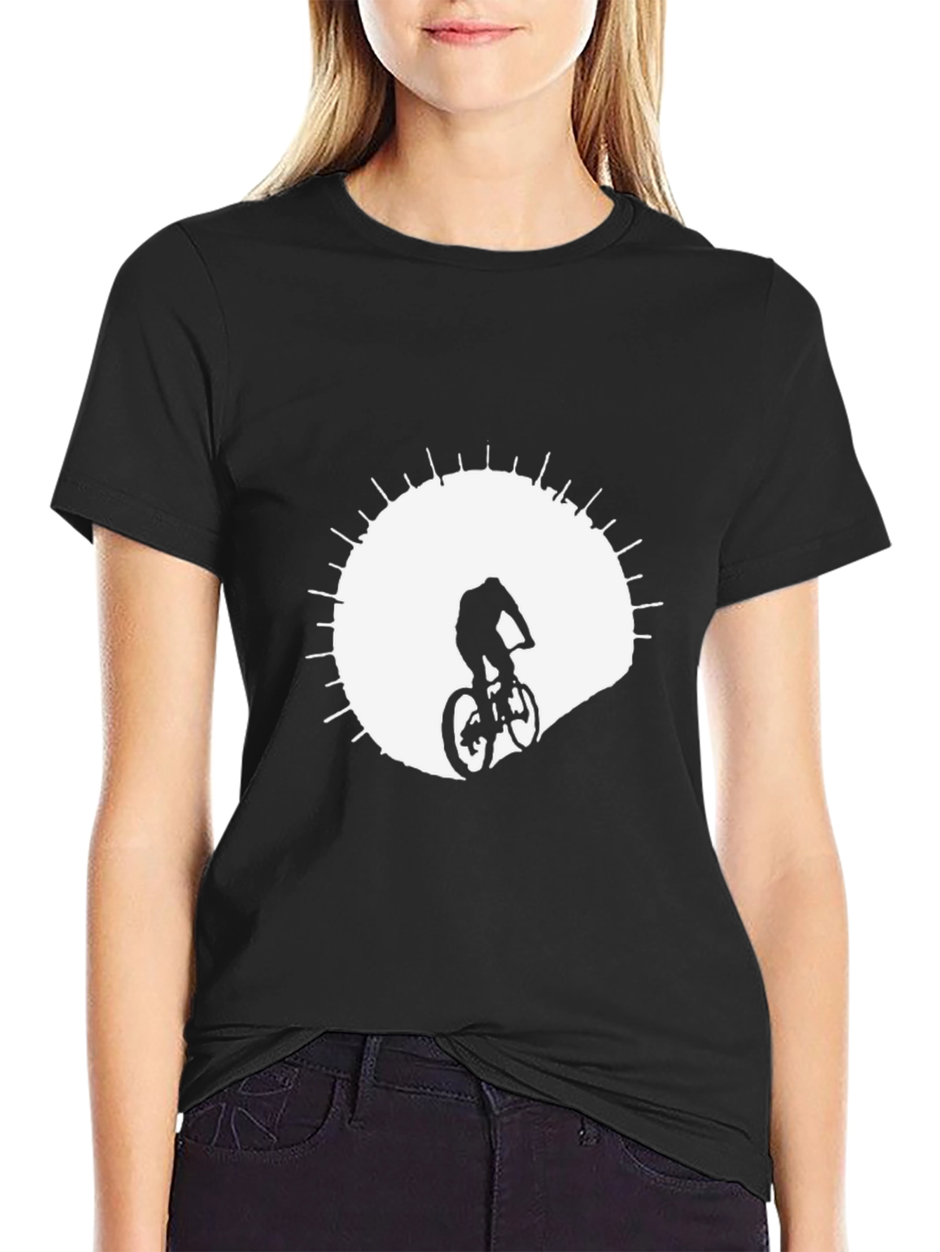 Mountain Biker Graphic Tee - Ride the Trails