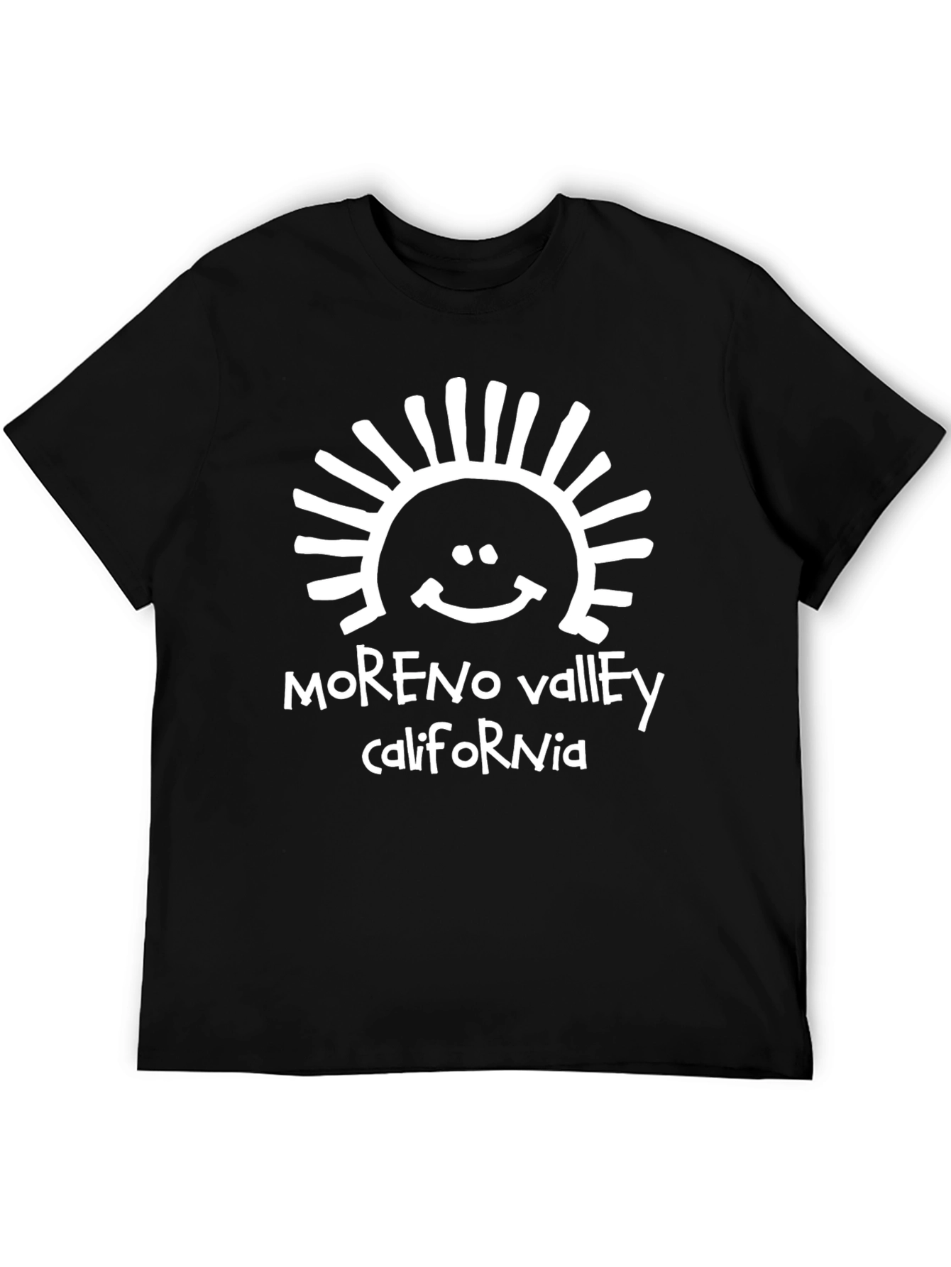 Moreno Valley California T-Shirt Black Graphic Tee