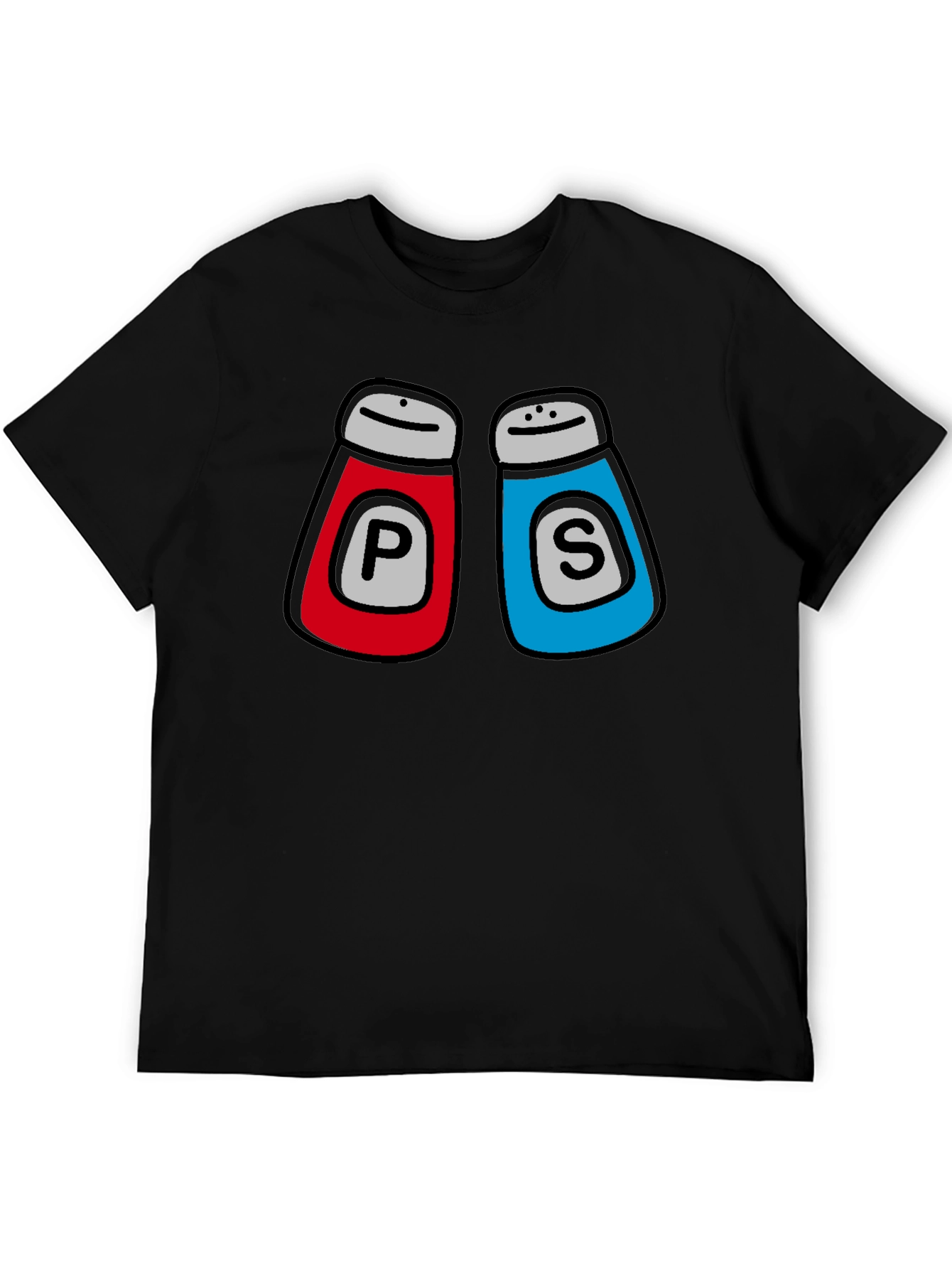 Salt & Pepper Matching Couple T-Shirt