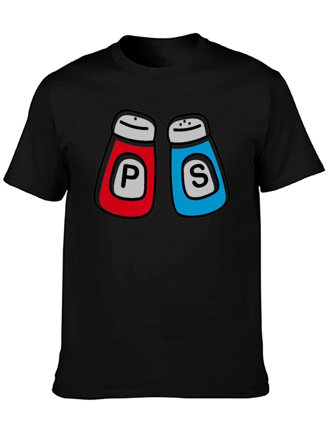 Salt & Pepper Matching Couple T-Shirt