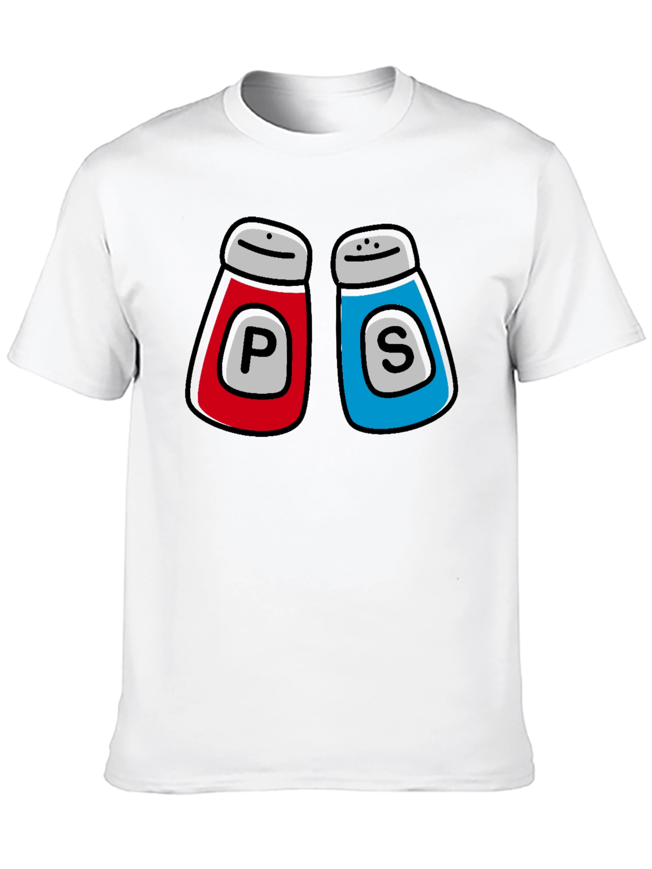 Salt & Pepper Matching Couple T-Shirt