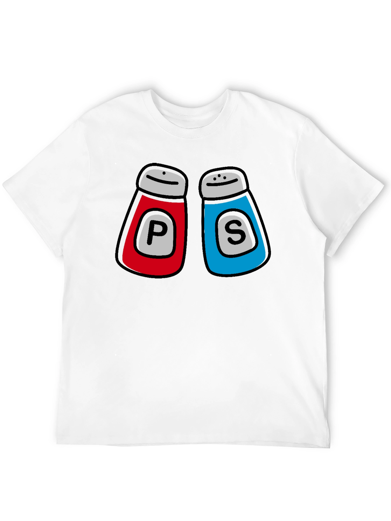 Salt & Pepper Matching Couple T-Shirt
