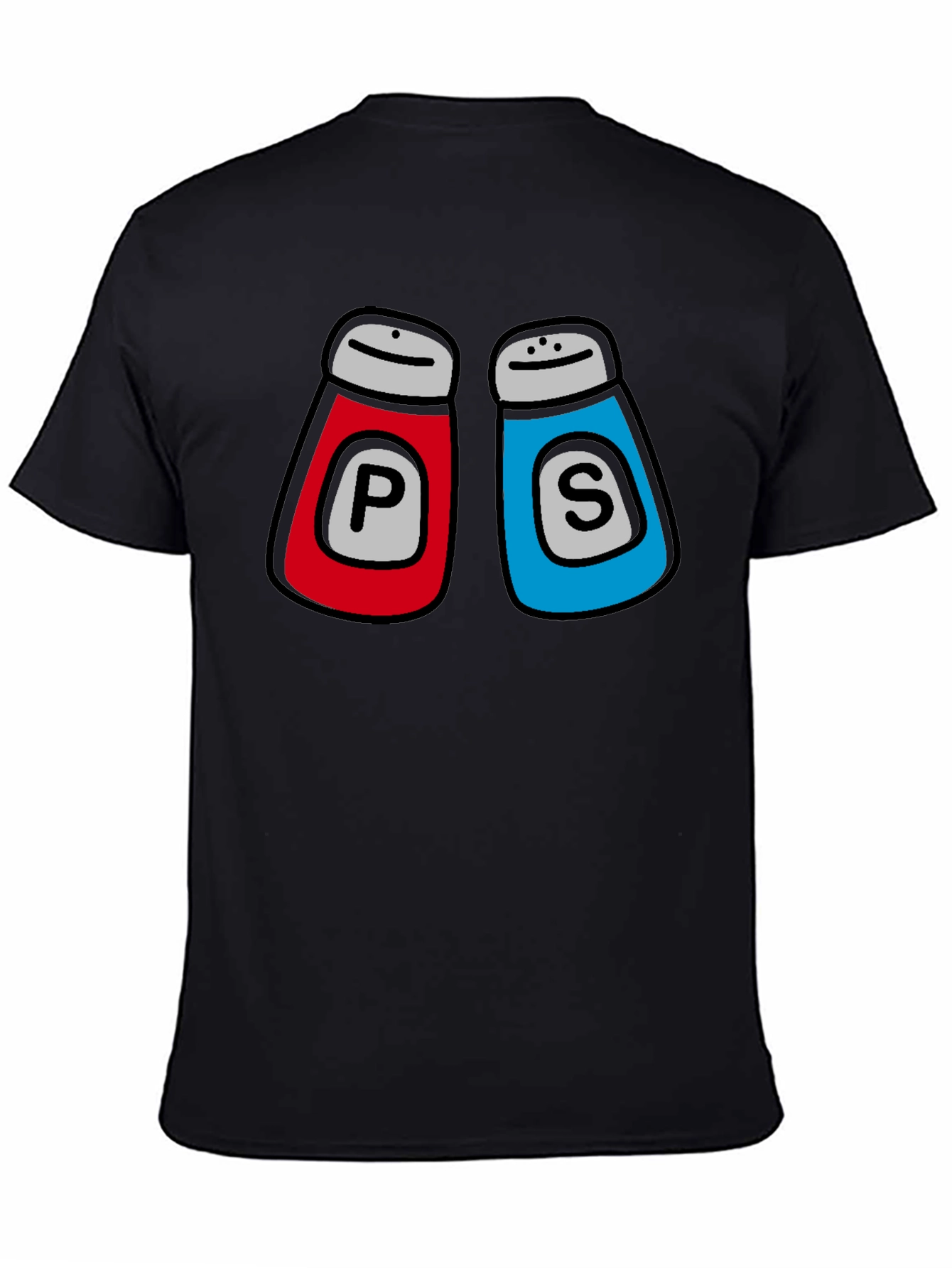 Salt & Pepper Matching Couple T-Shirt