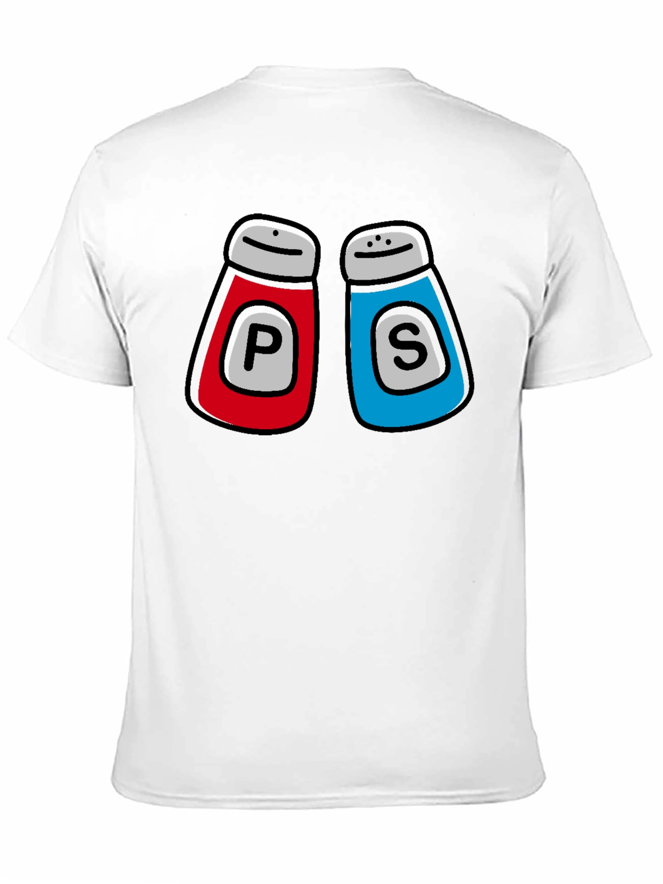 Salt & Pepper Matching Couple T-Shirt