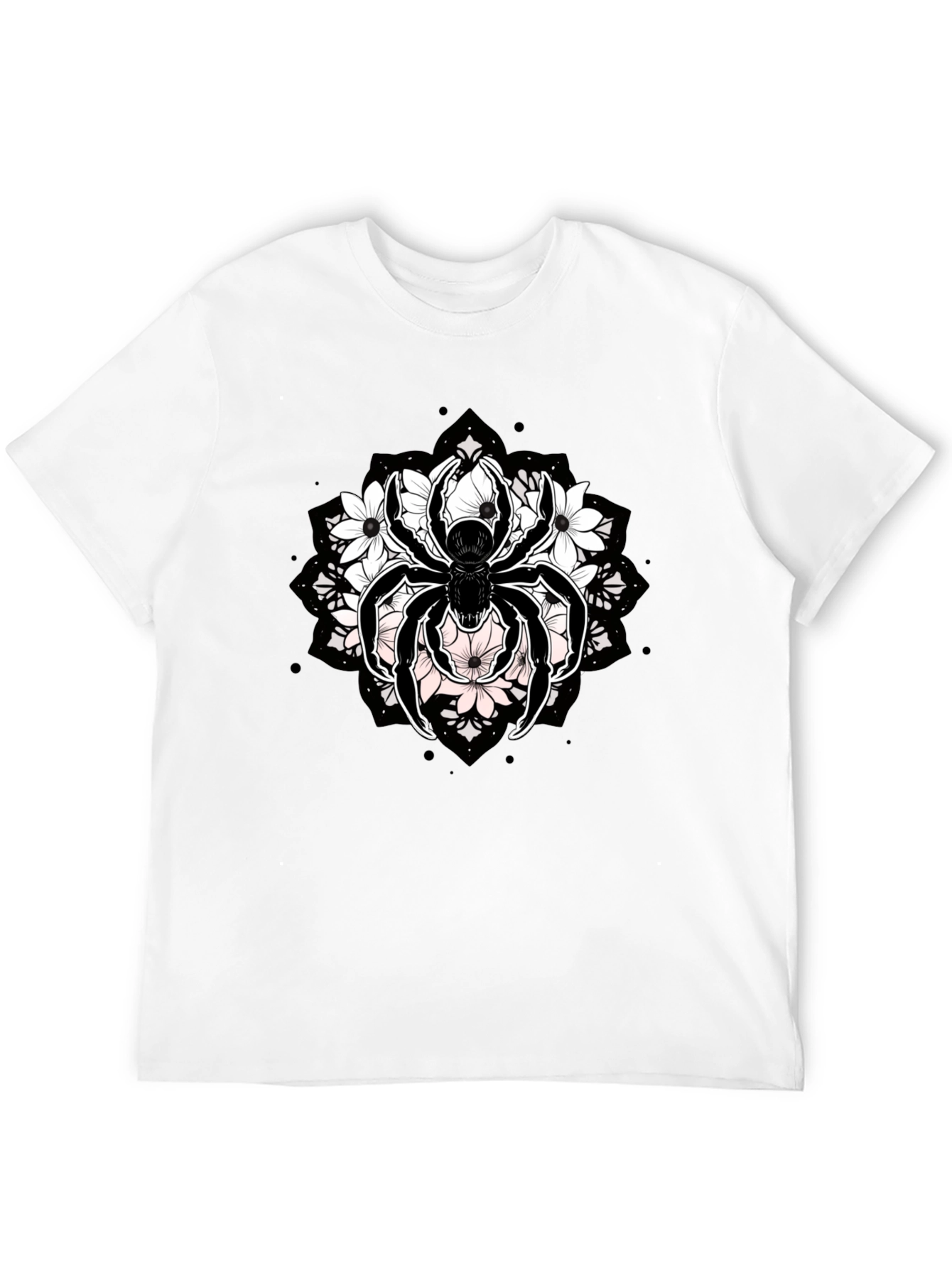 Floral Spider Graphic Tee