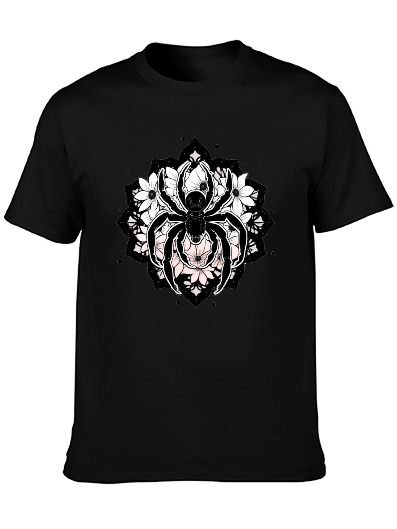 Floral Spider Graphic Tee