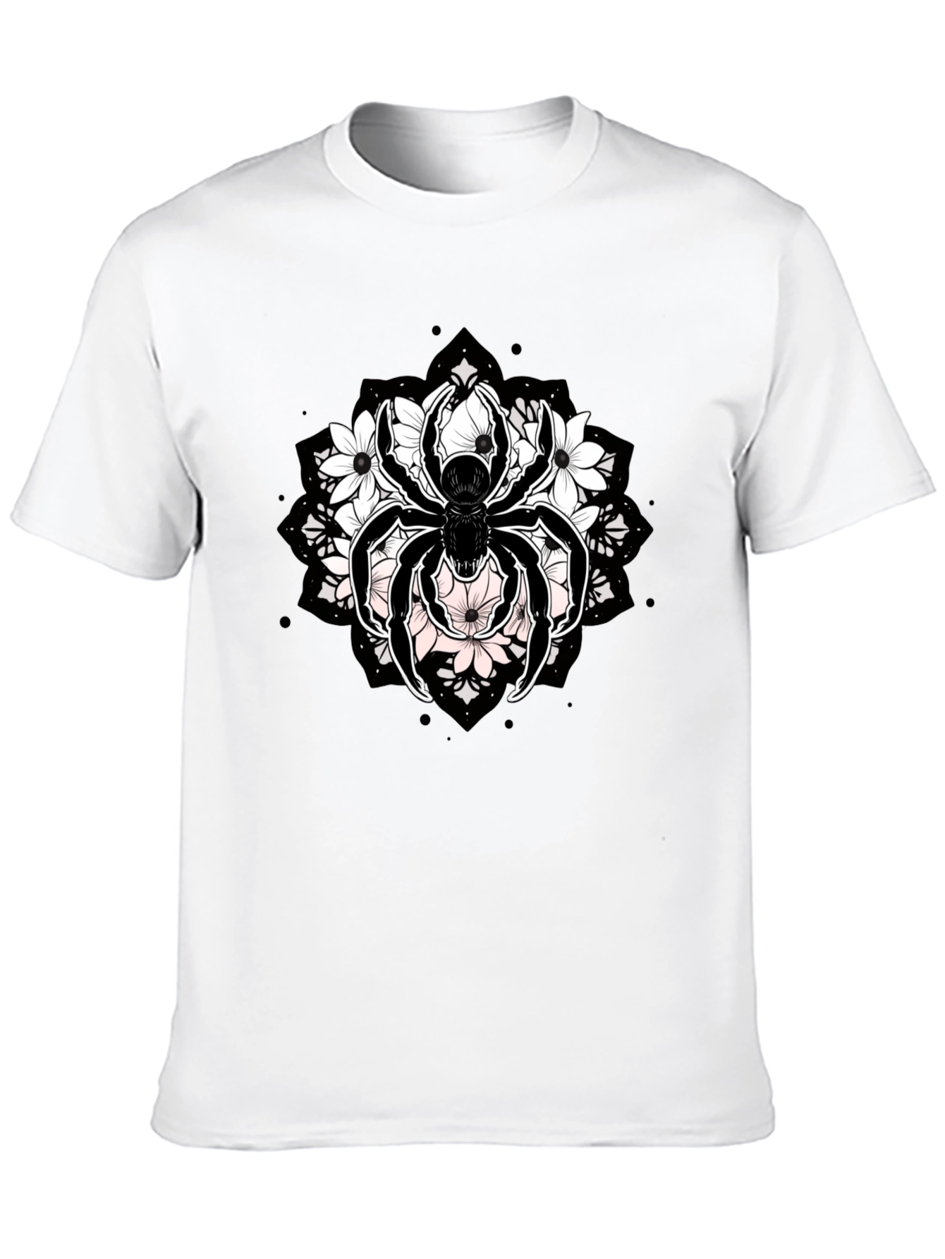 Floral Spider Graphic Tee