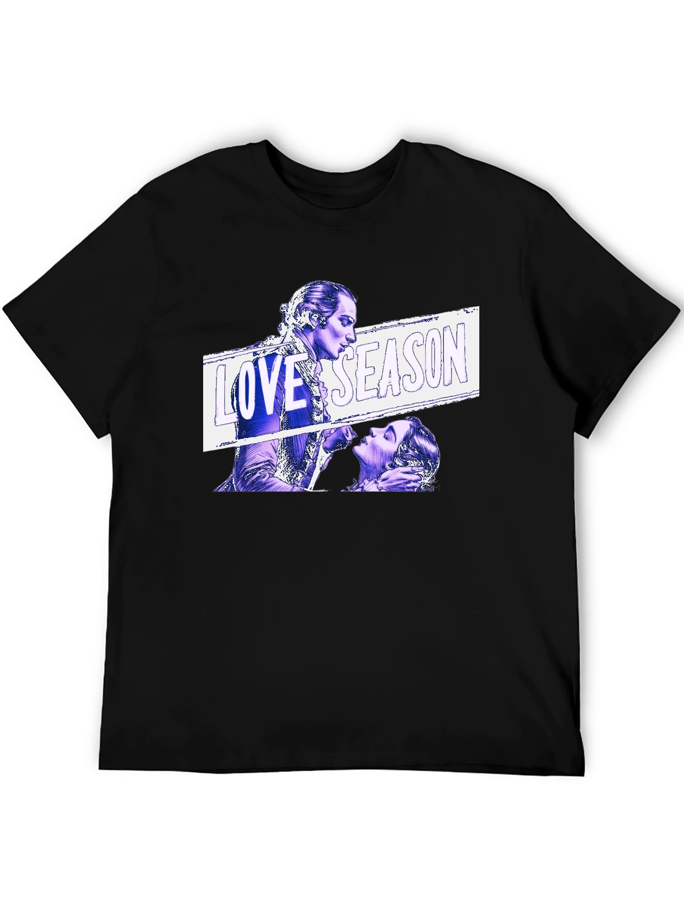 Love Season Graphic Tee - Black