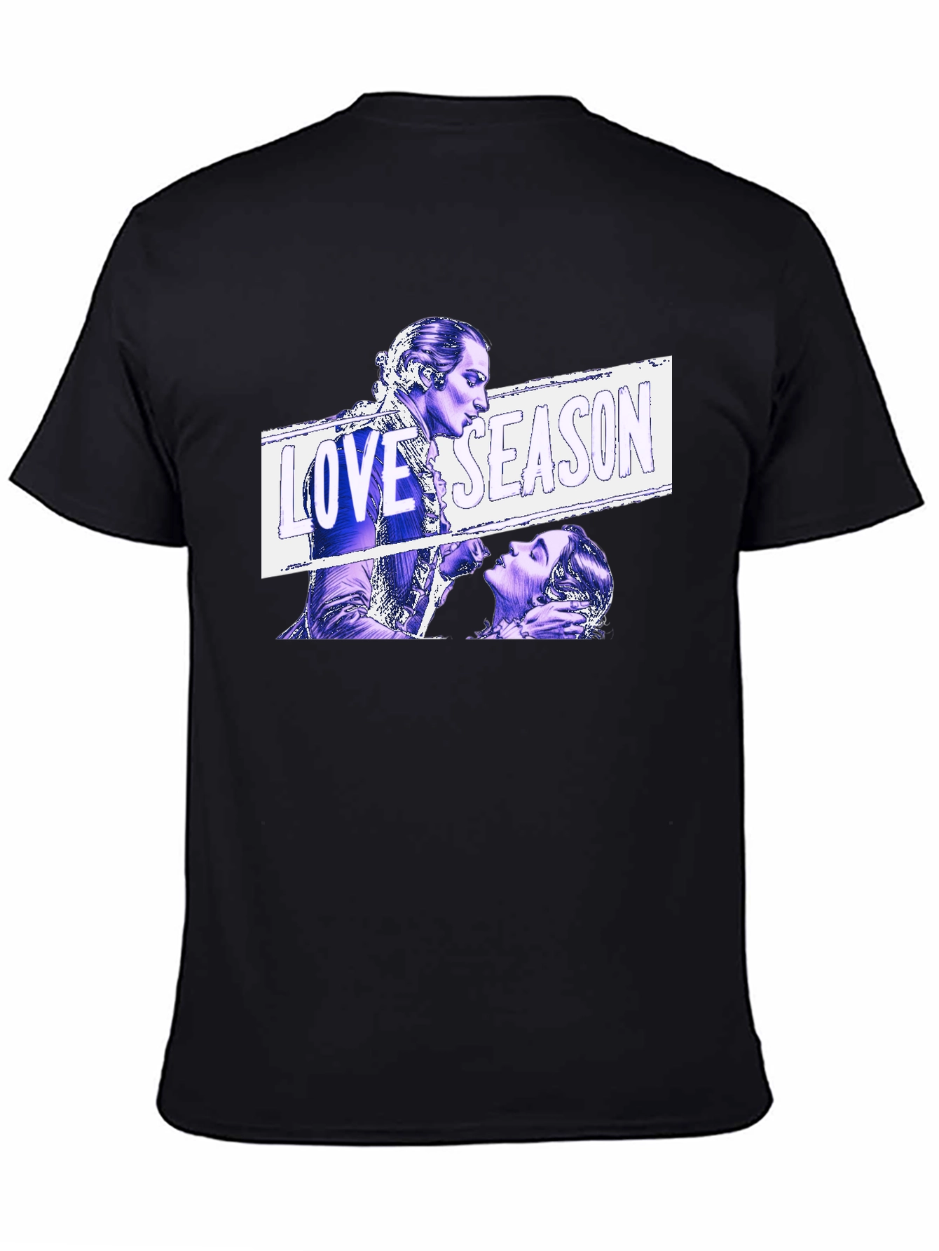 Love Season Graphic Tee - Black