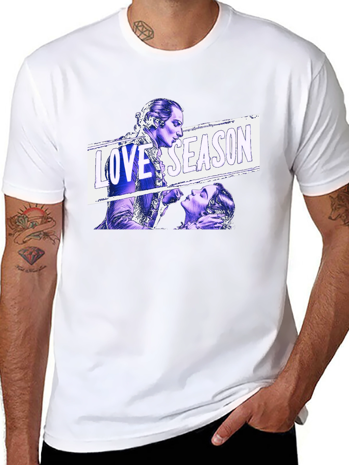 Love Season Graphic Tee - Black